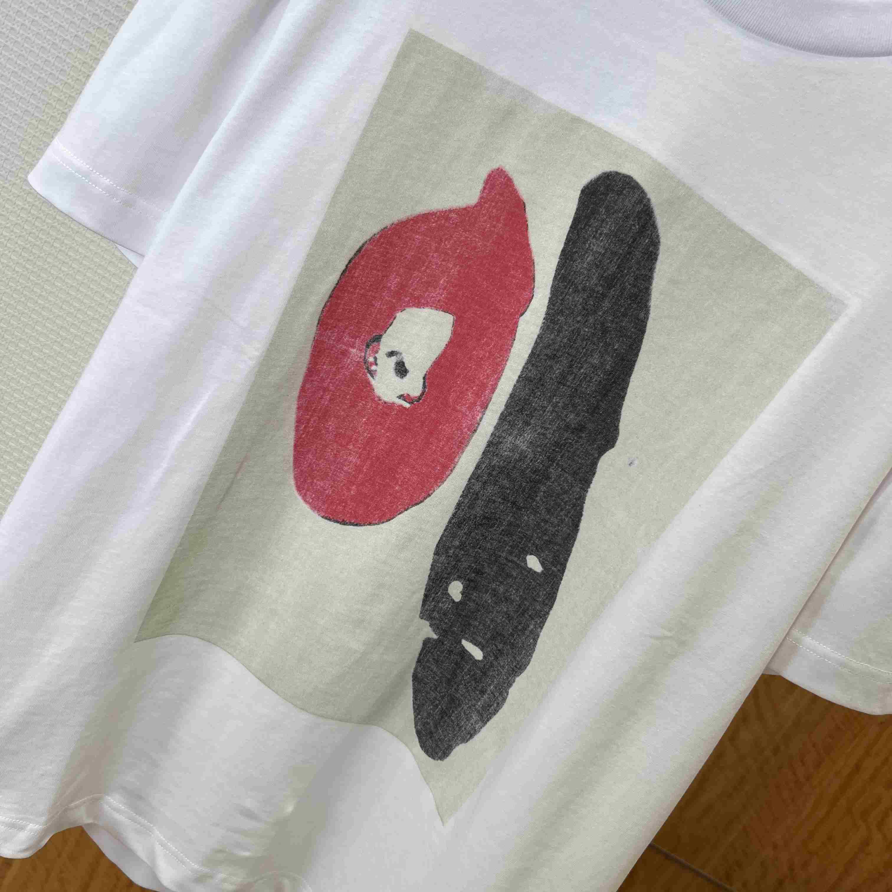 Bottega Veneta Cotton Jersey Printed T-Shirt - FashionPlug