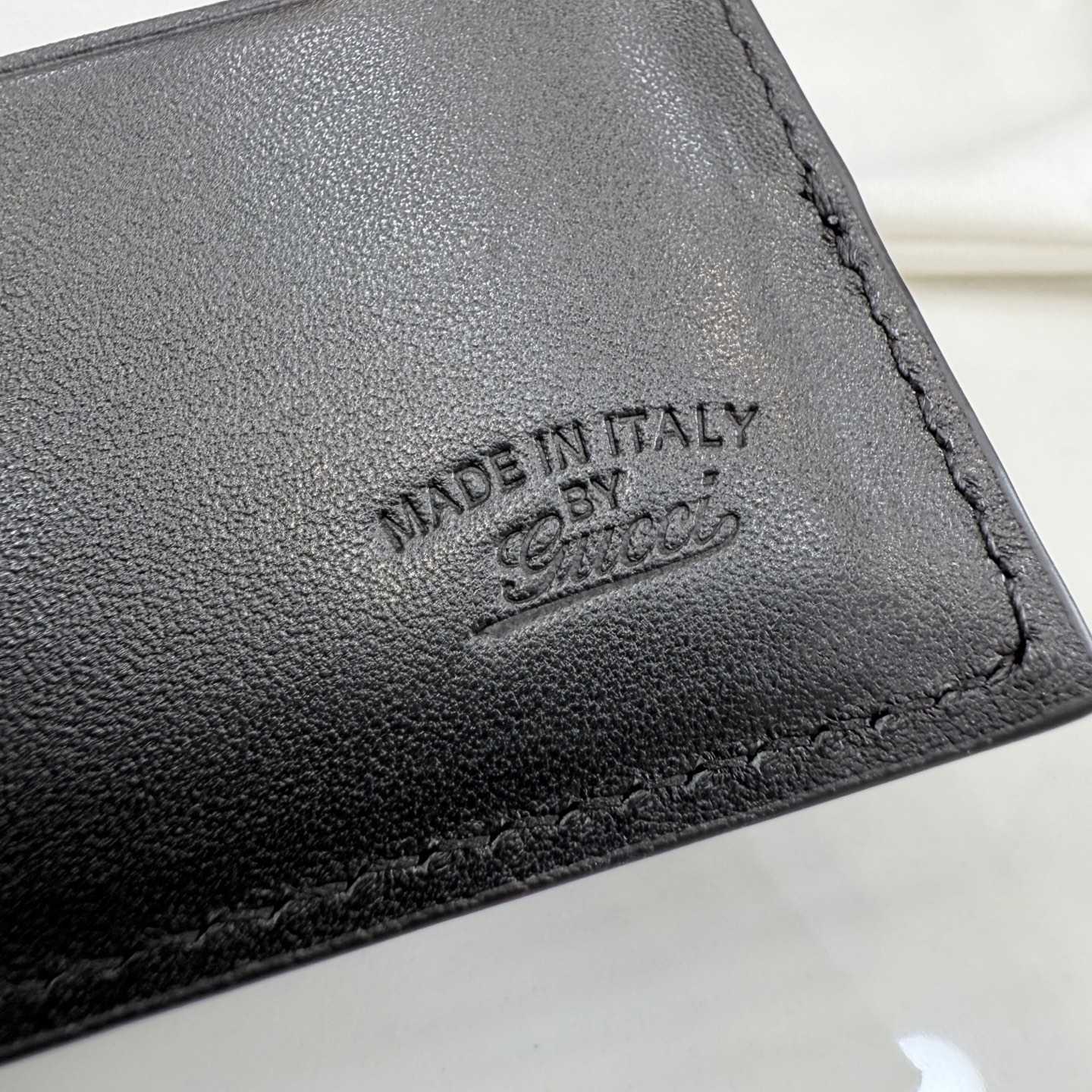 Gucci Web Trademark Bi-fold Wallet - FashionPlug
