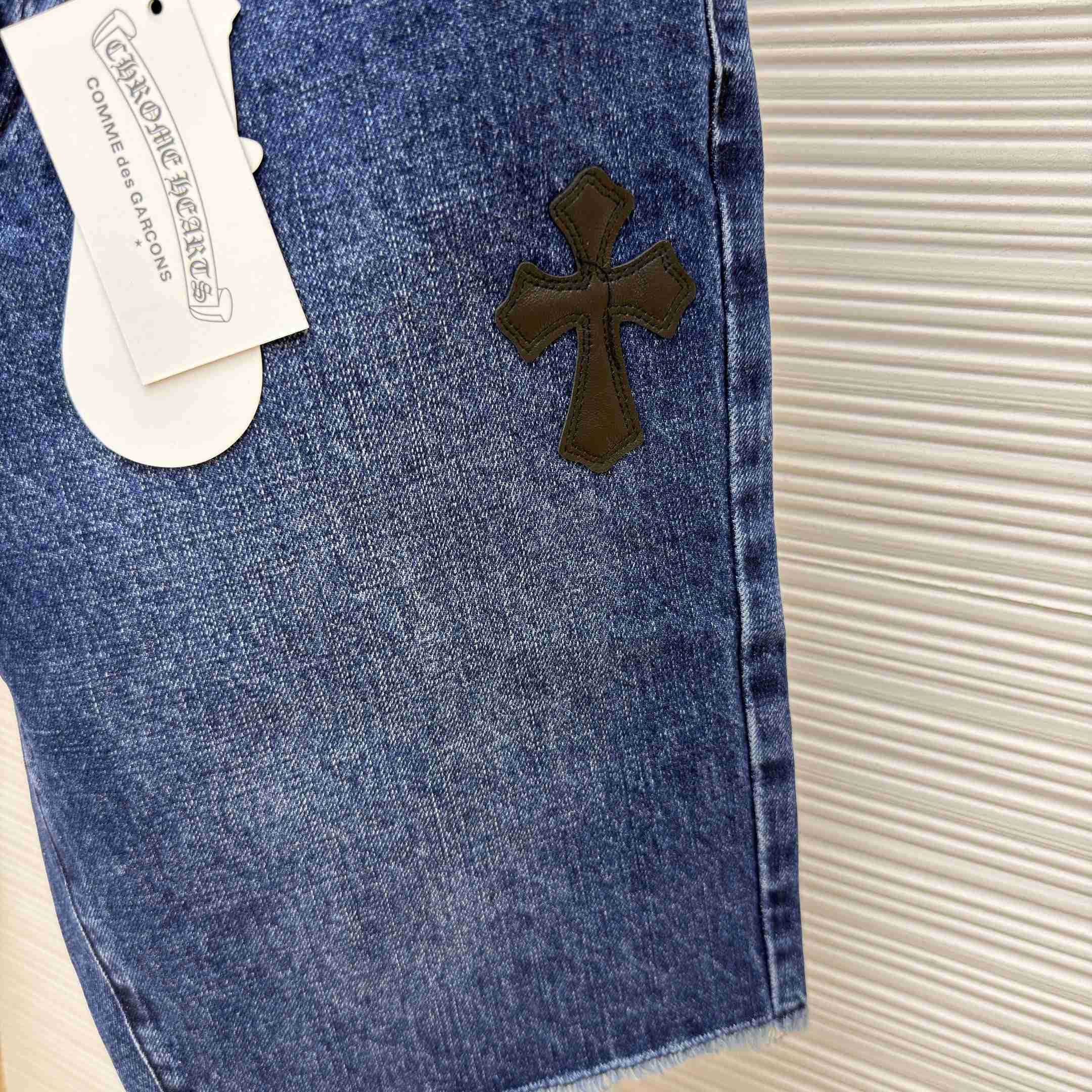 Chrome Hearts Levi's Patch Shorts Denim - FashionPlug