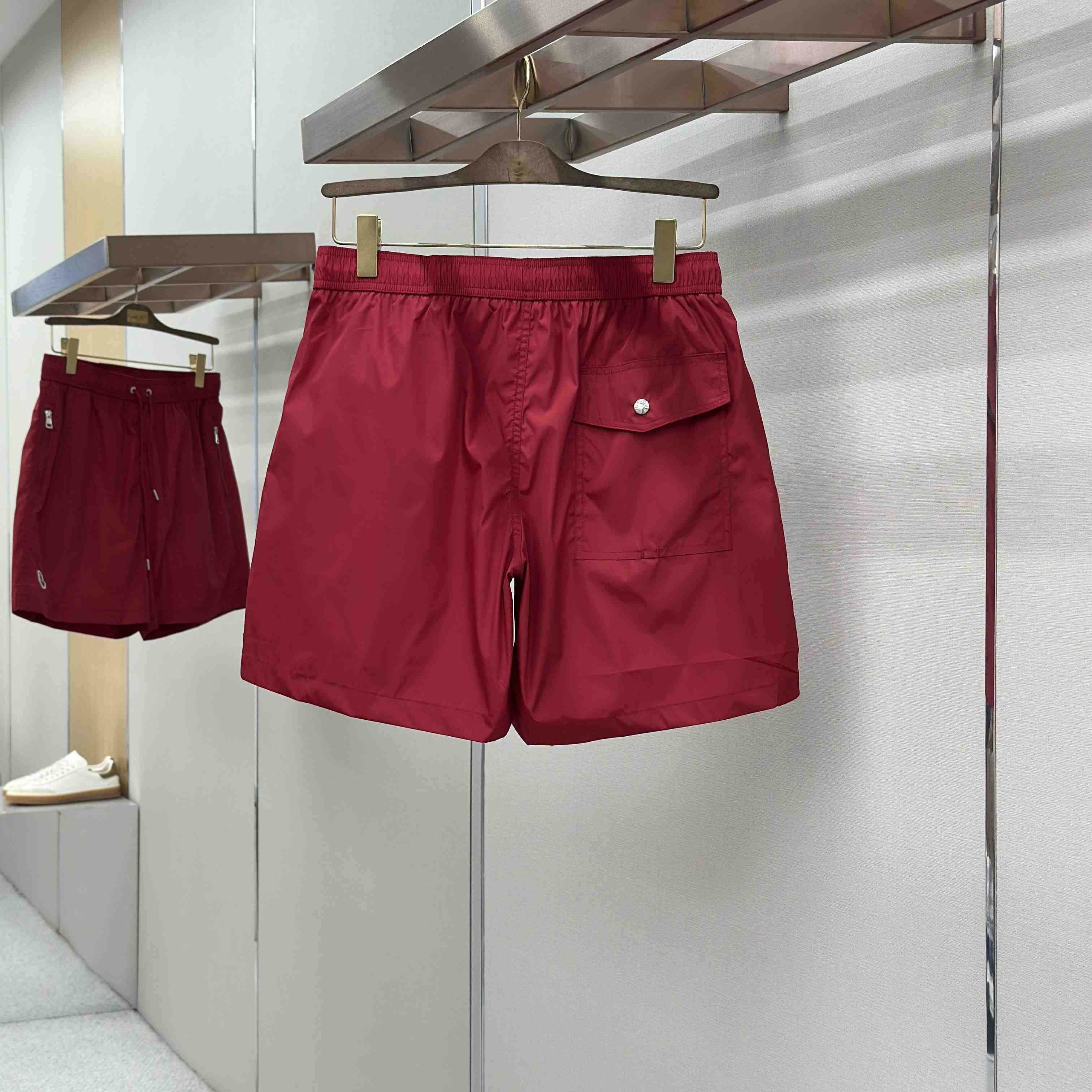Moncler Logo-Patch Swim Shorts - FashionPlug