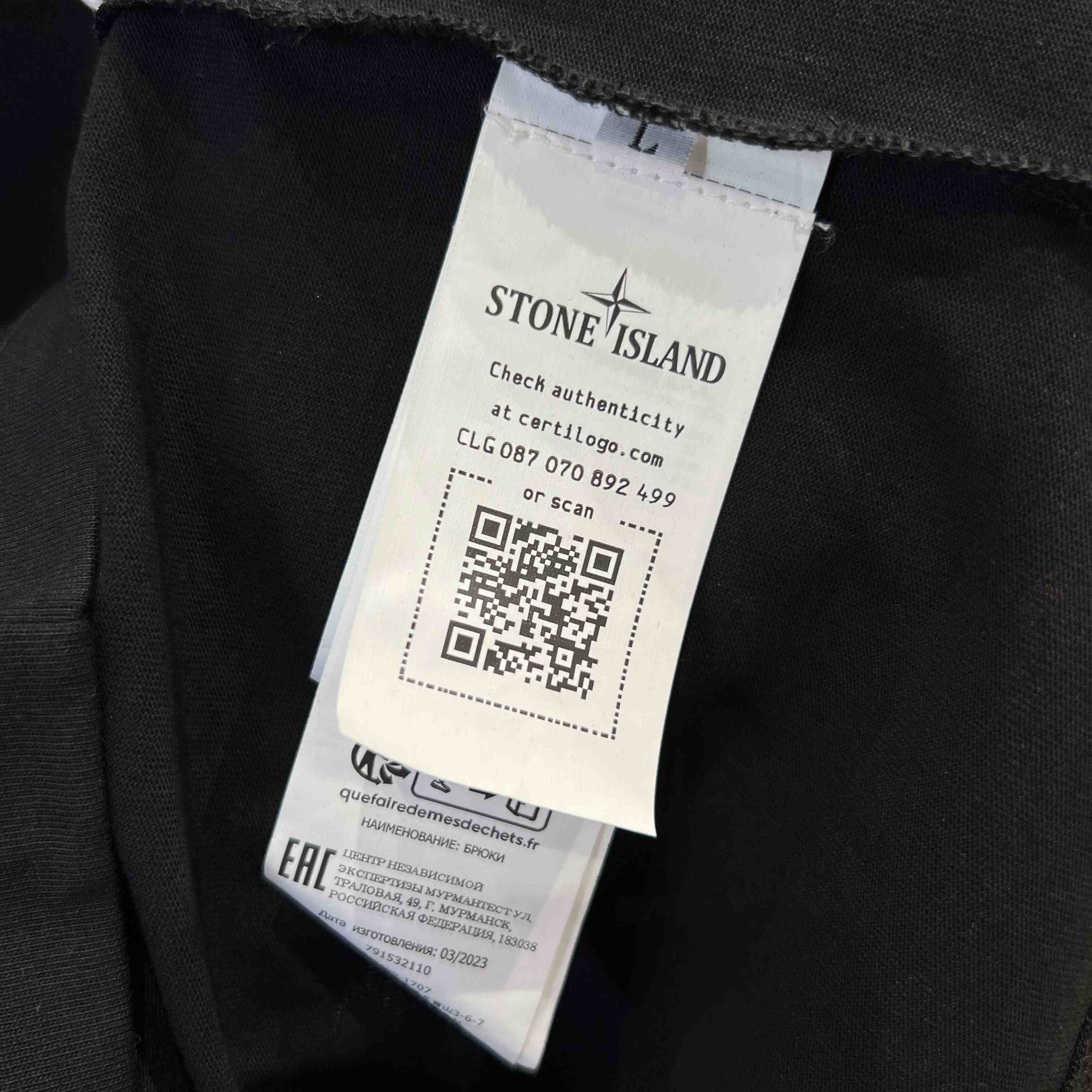 Stone Island Cotton Logo T-shirt - FashionPlug