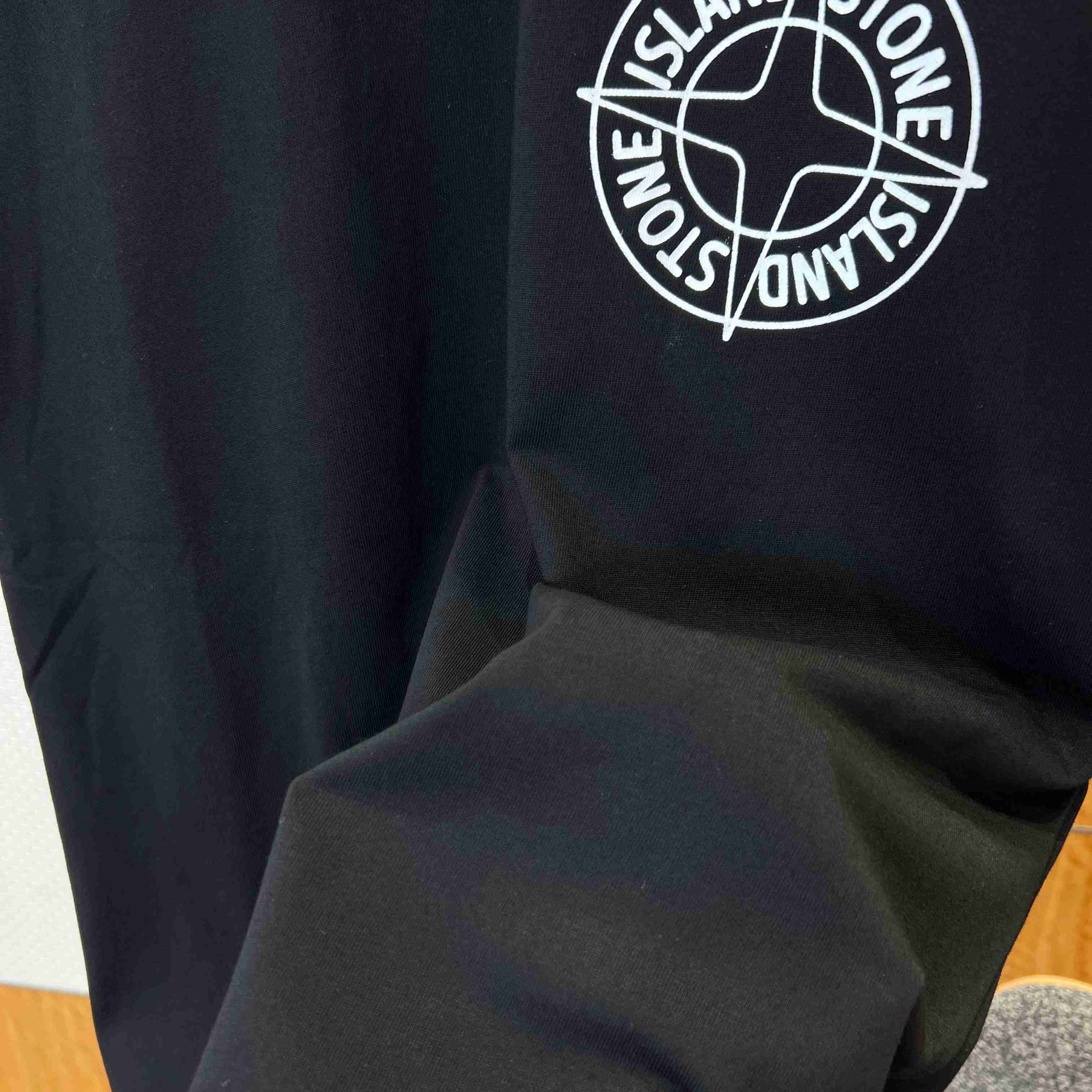 Stone Island Cotton Logo T-shirt - FashionPlug