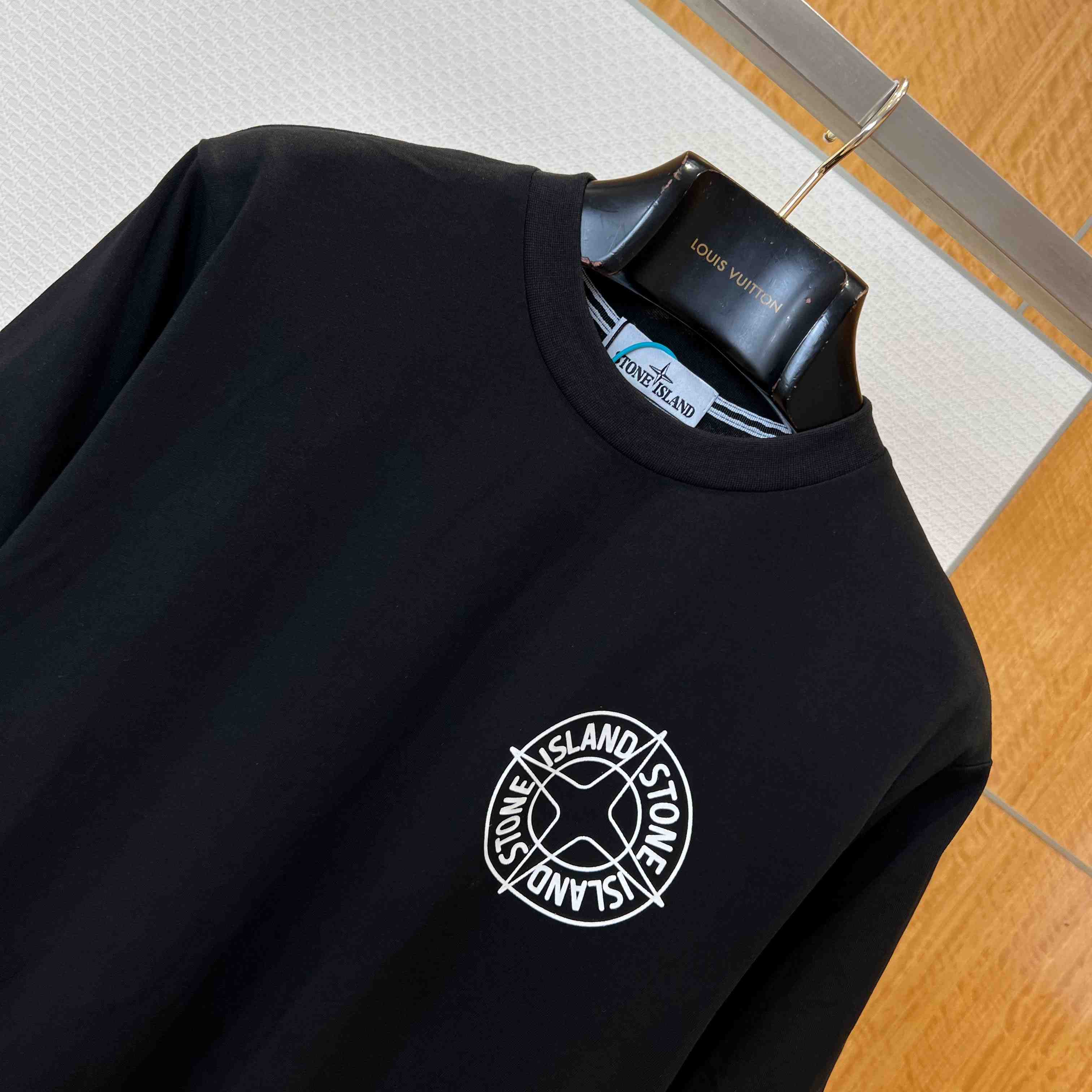 Stone Island Cotton Logo T-shirt - FashionPlug