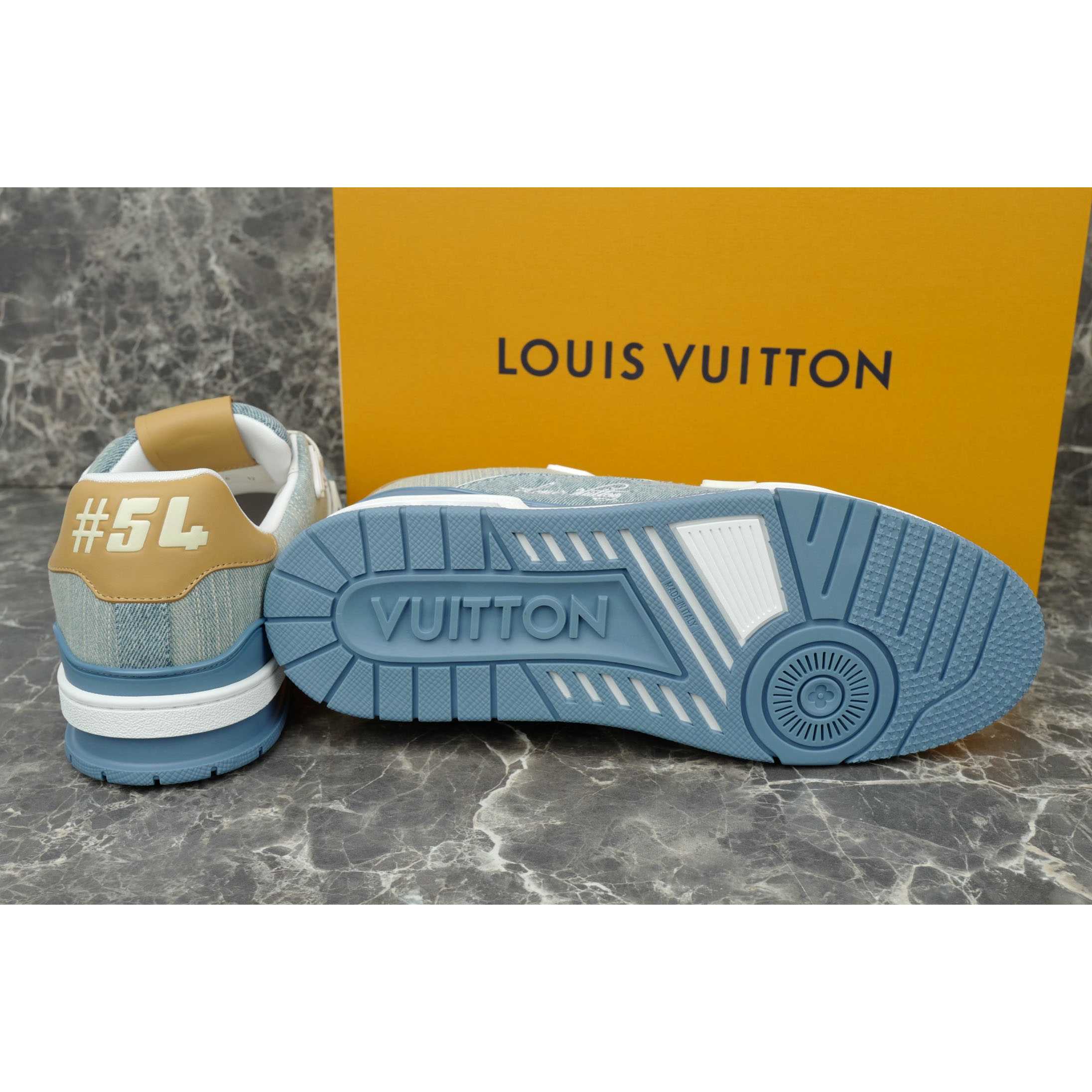 Louis Vuitton LV Trainer Sneaker  1AKCFF - FashionPlug