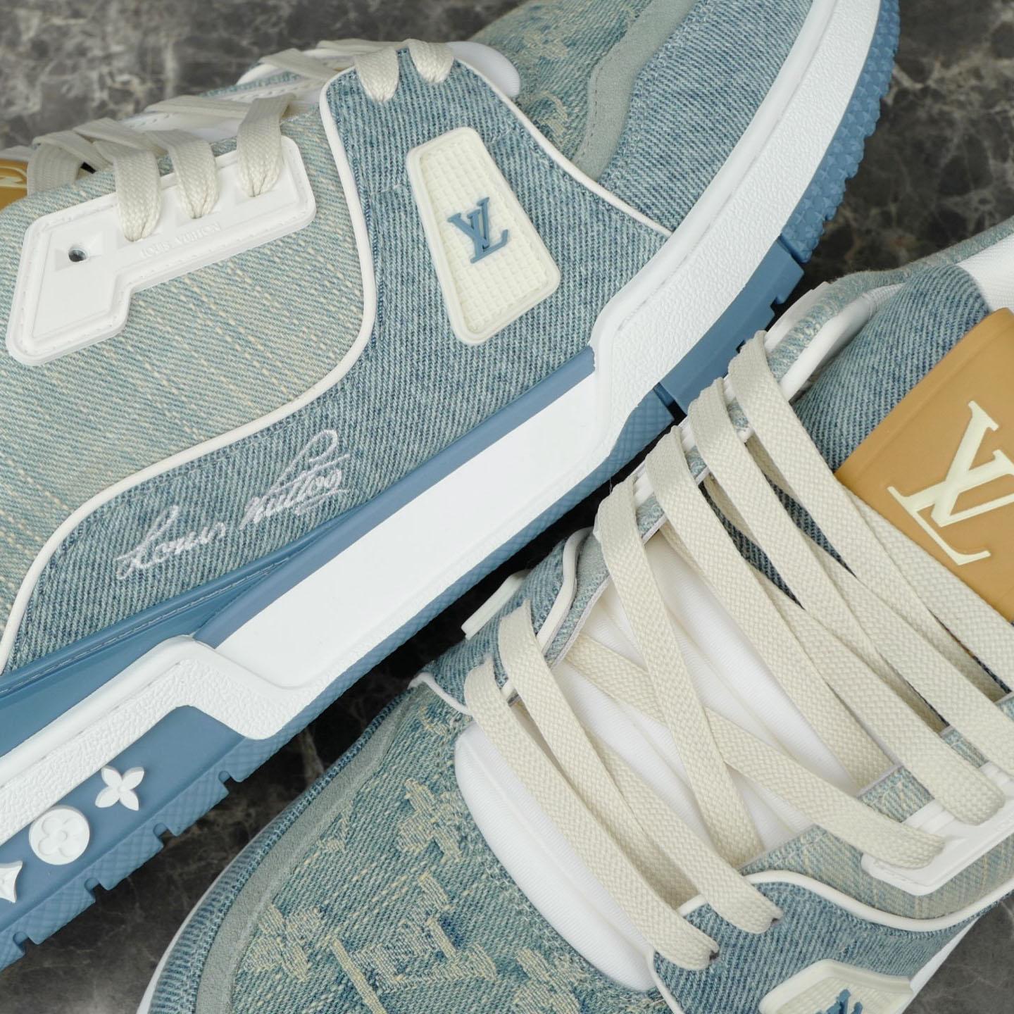 Louis Vuitton LV Trainer Sneaker  1AKCFF - FashionPlug