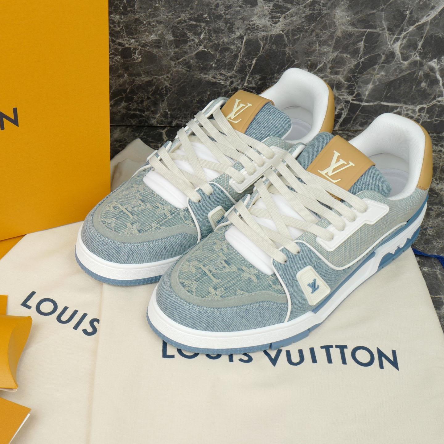 Louis Vuitton LV Trainer Sneaker  1AKCFF - FashionPlug