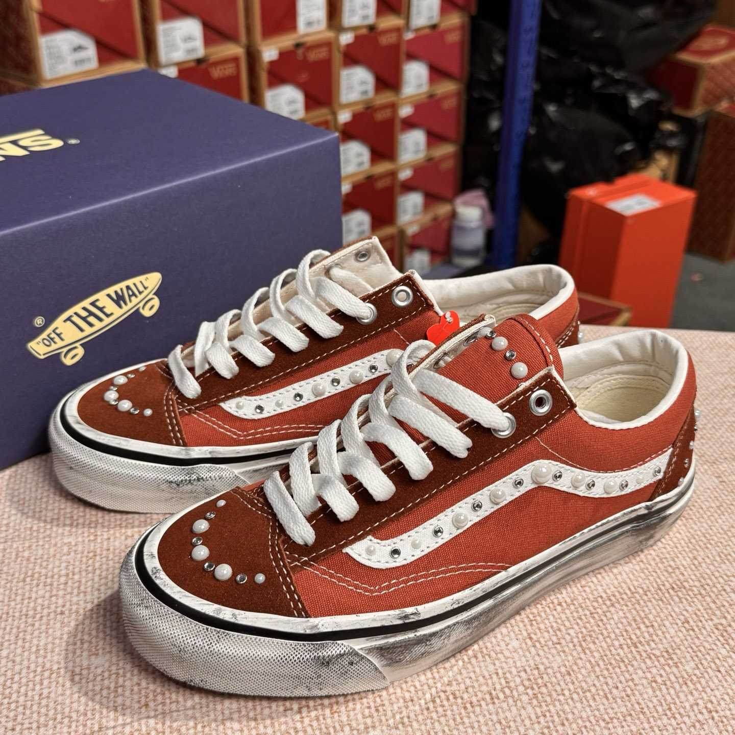 Vans Old Skool 36 'Pearlized Pack - Brown' - FashionPlug