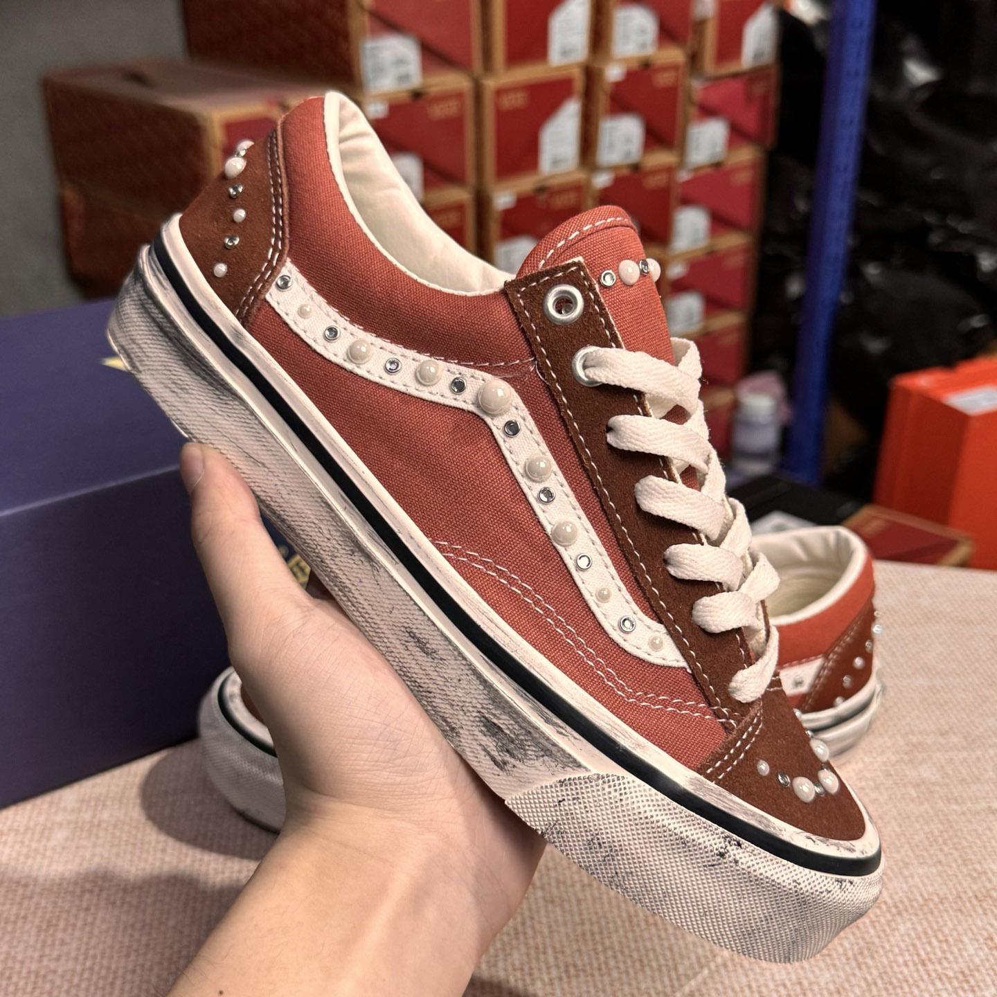 Vans Old Skool 36 'Pearlized Pack - Brown' - FashionPlug