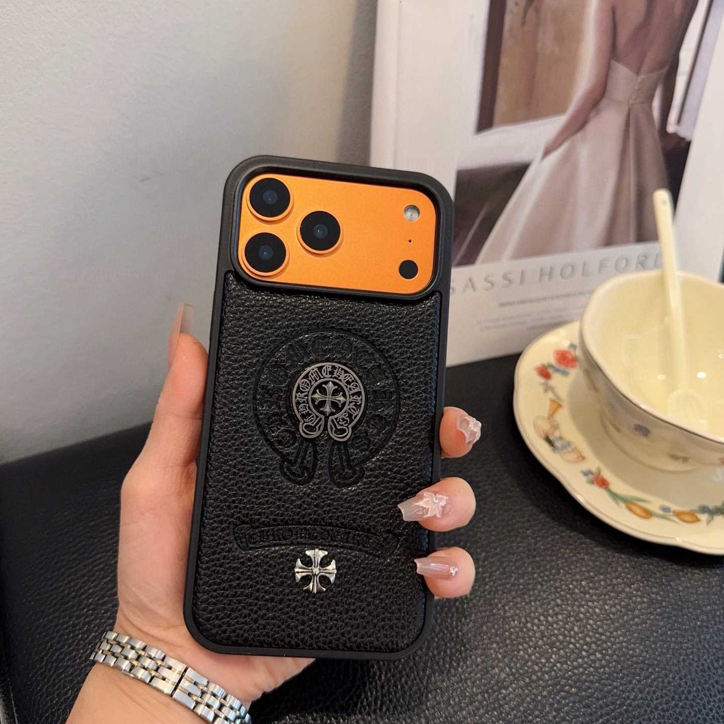 Chrome Heart Phone Case  - FashionPlug