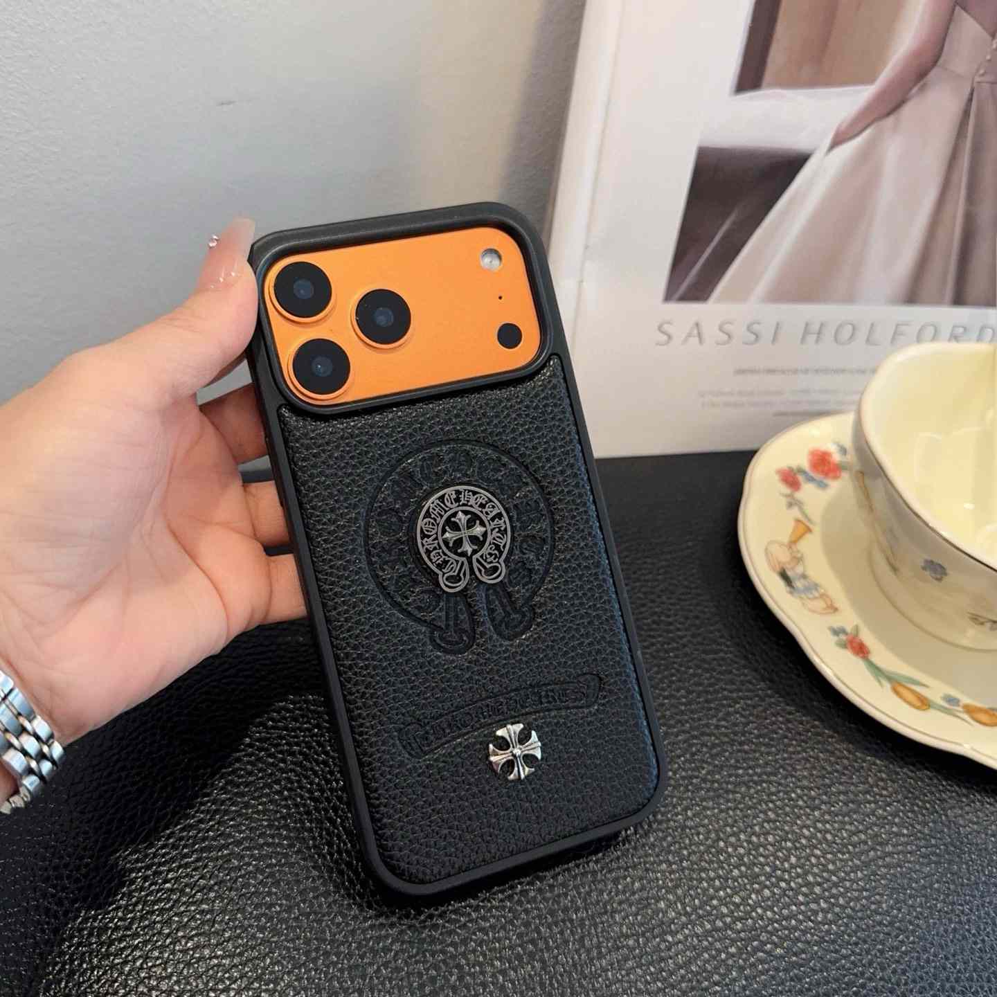 Chrome Heart Phone Case  - FashionPlug