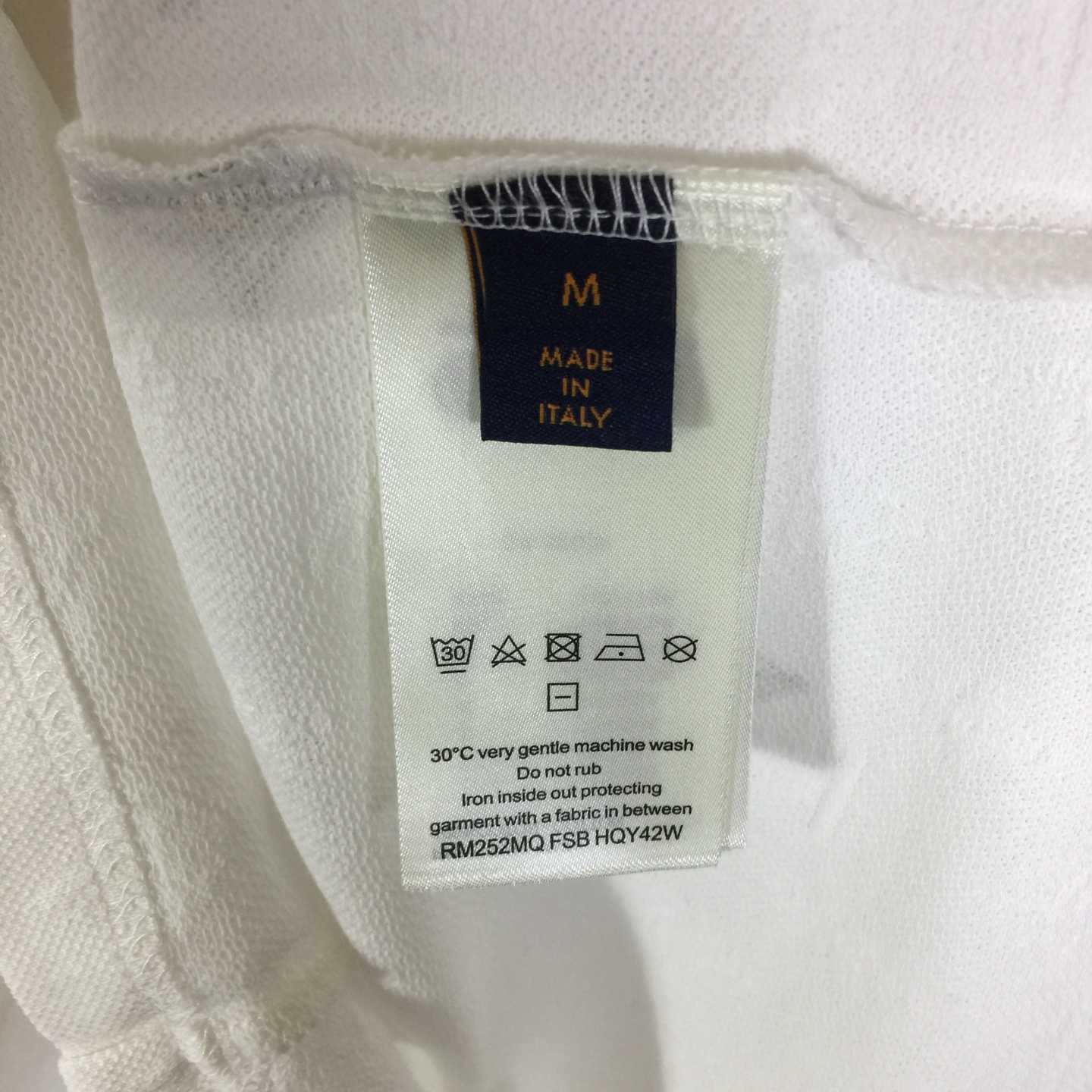 Louis Vuitton Overprinted Monogram Jacquard T-Shirt   1AJRAG - FashionPlug