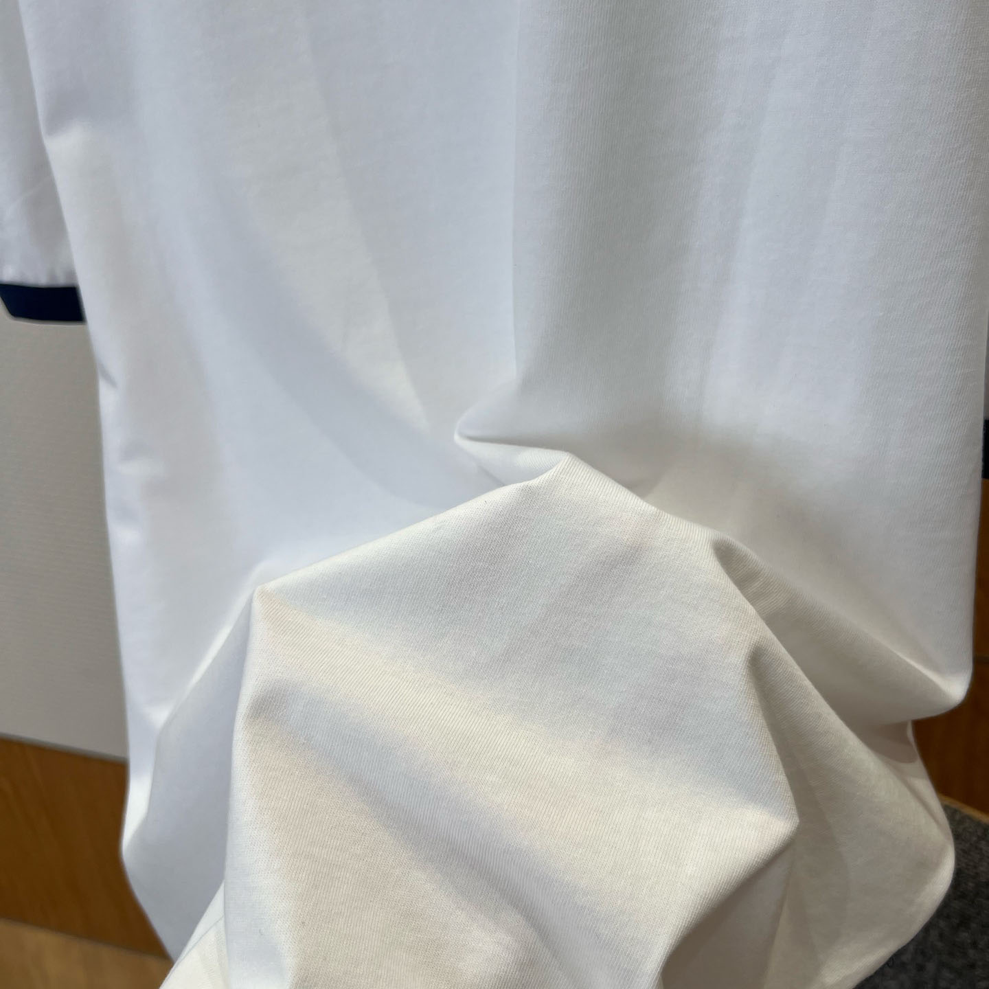 AMI Paris White Cotton Ami De Coeur Knitted Patch T-shirt - FashionPlug
