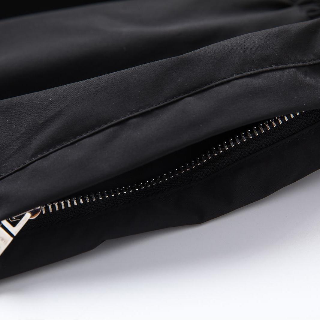 Amiri Staggered Chrome Swim Trunk 'Black' - FashionPlug