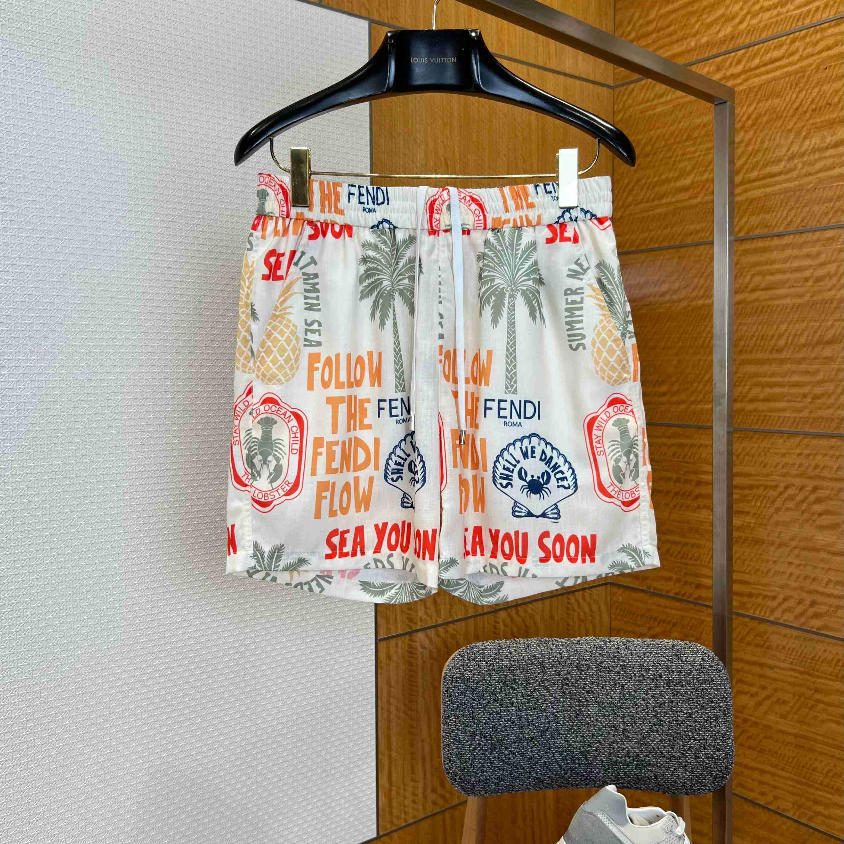 Fendi Junior Bermuda Shorts - FashionPlug
