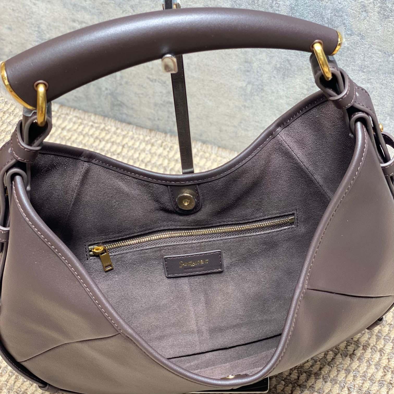 Saint Laurent MOMBASA Small In Leather - FashionPlug