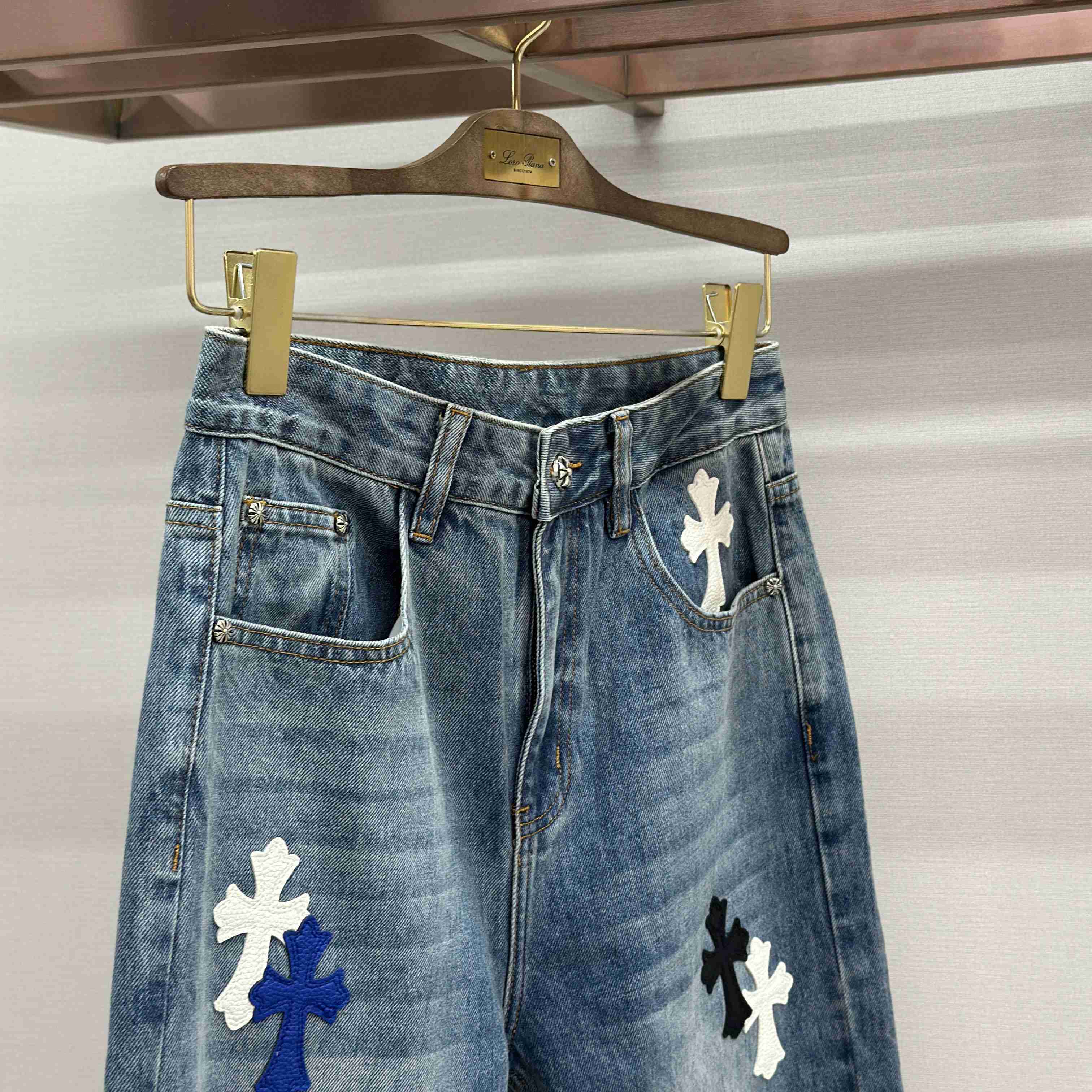 Chrome Hearts Jeans - FashionPlug