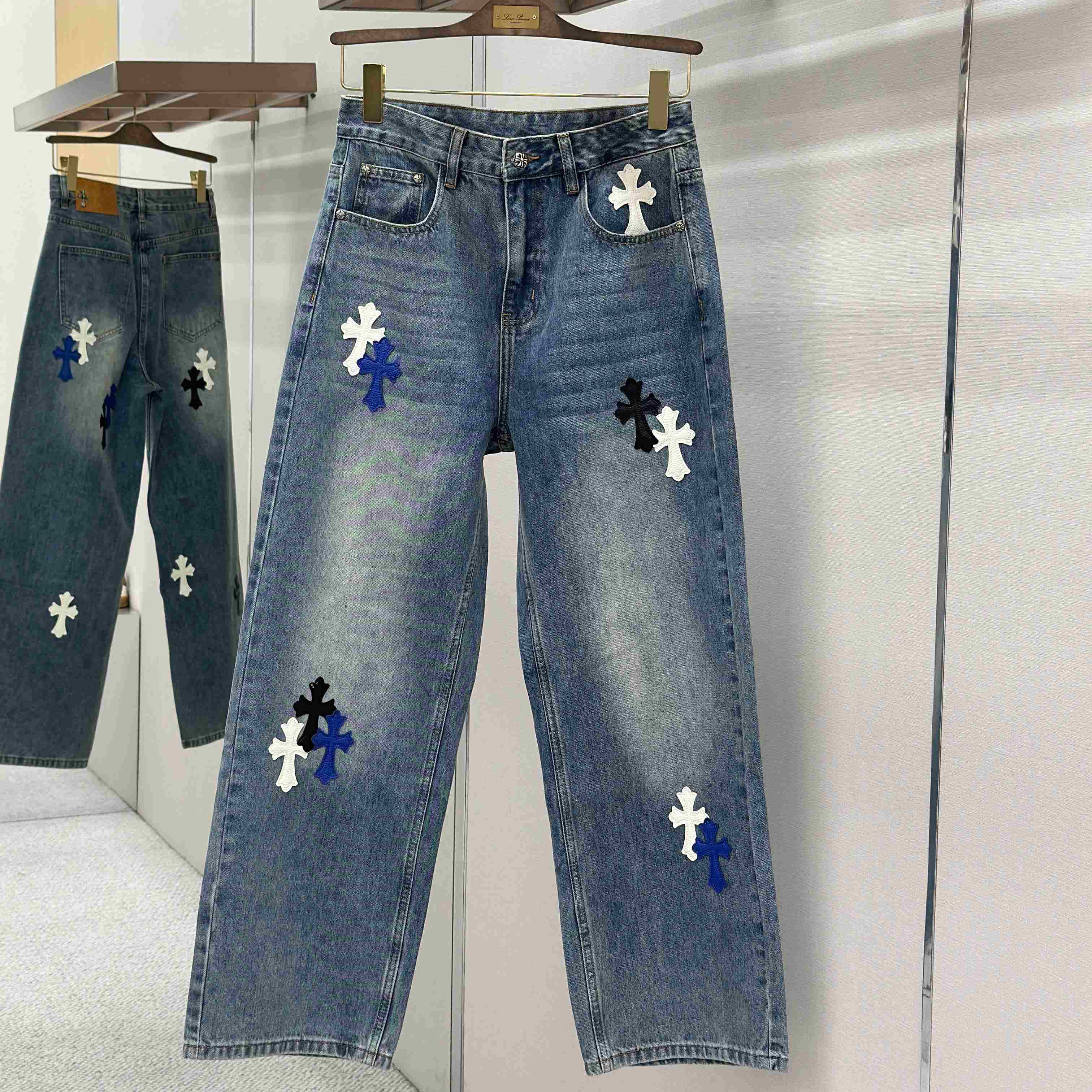 Chrome Hearts Jeans - FashionPlug