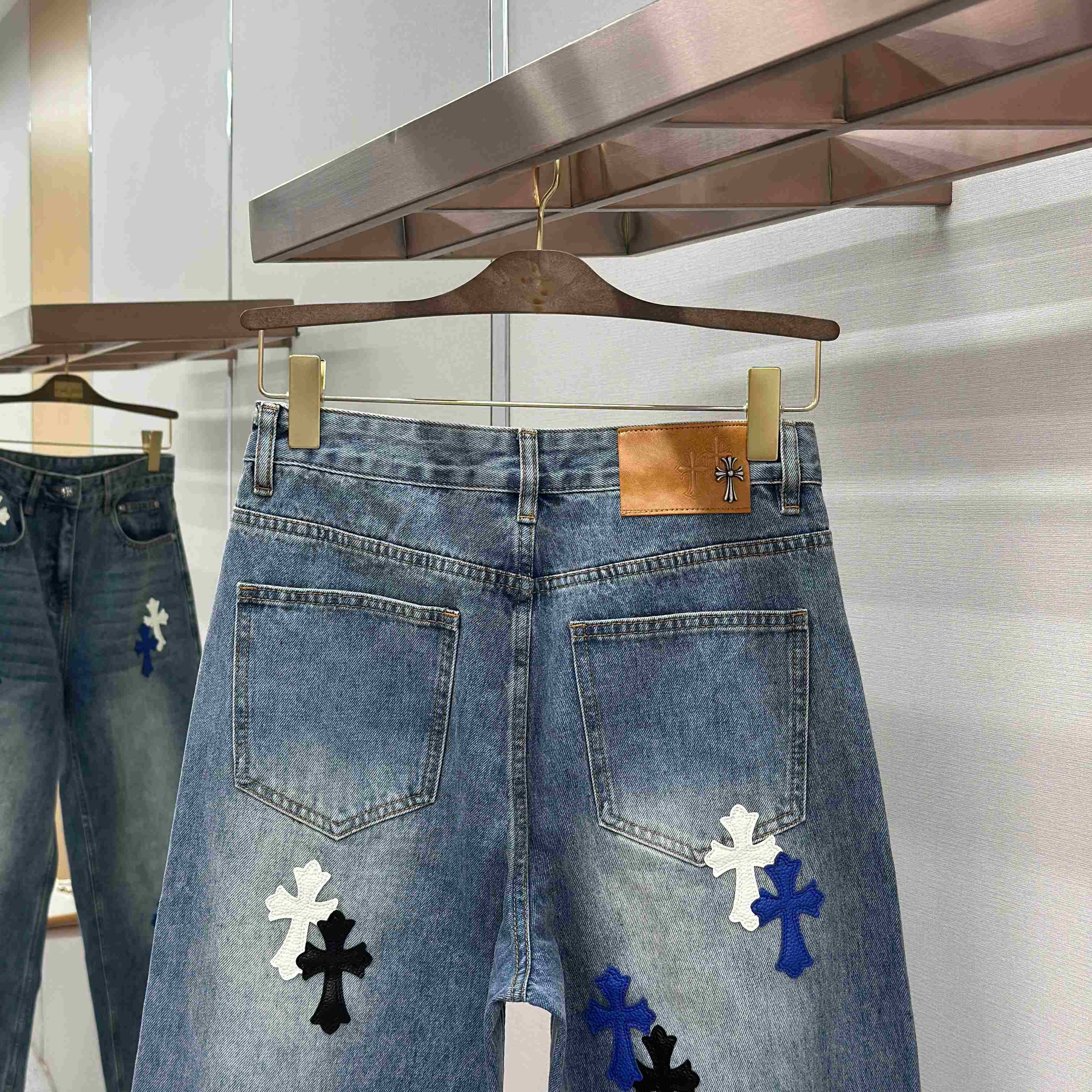 Chrome Hearts Jeans - FashionPlug