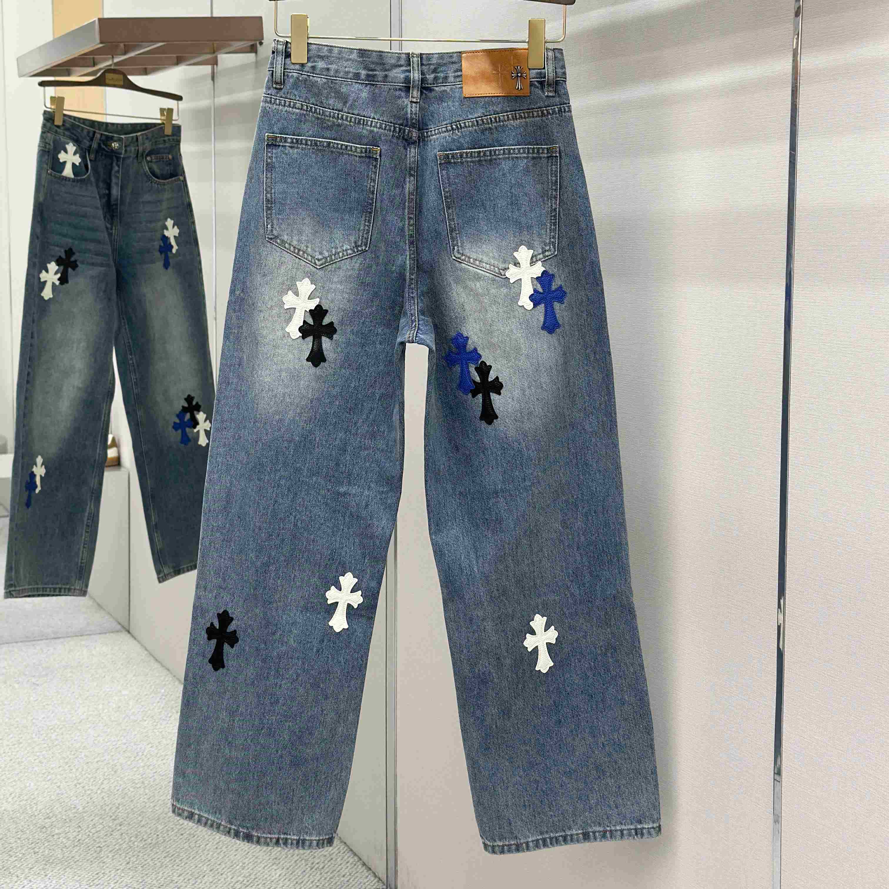 Chrome Hearts Jeans - FashionPlug