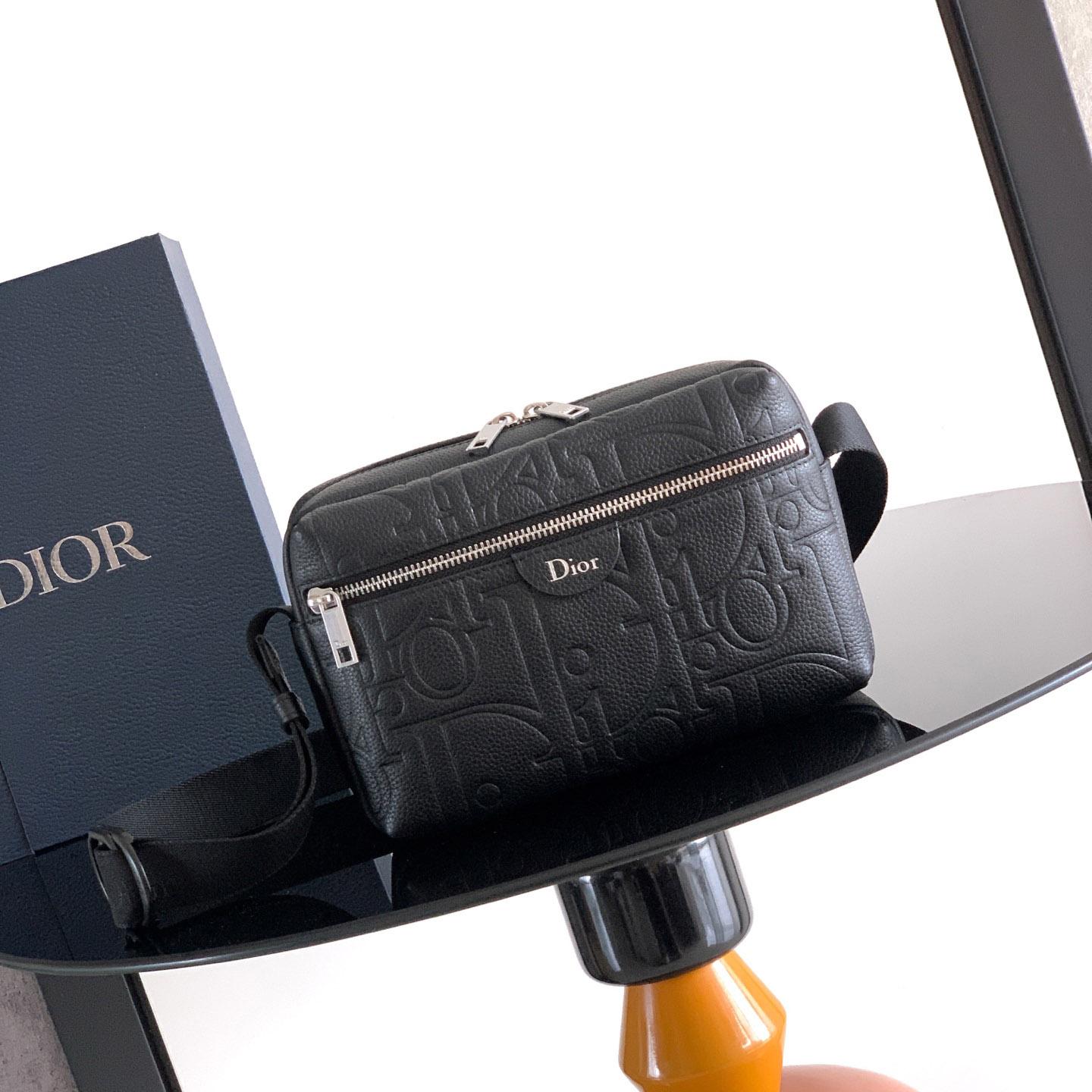 Dior Rider Zipped Messenger Bag - FashionPlug