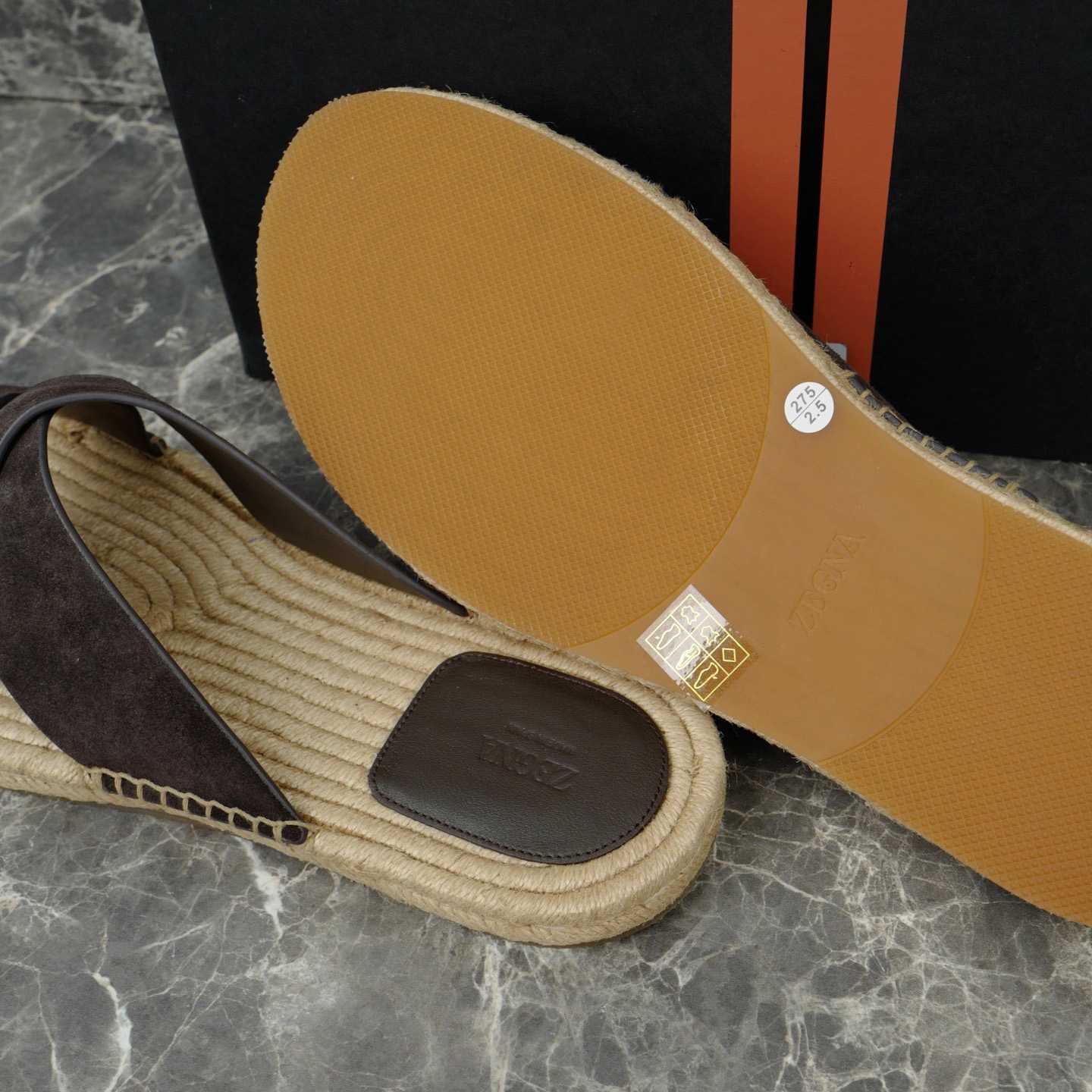 Zegna Crossover-Strap Suede Espadrilles - FashionPlug