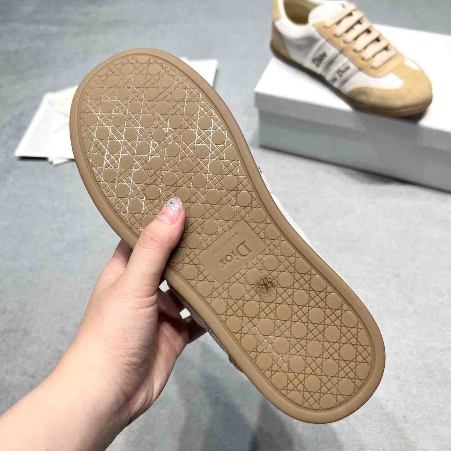 Dior Ribbon Sneaker - FashionPlug