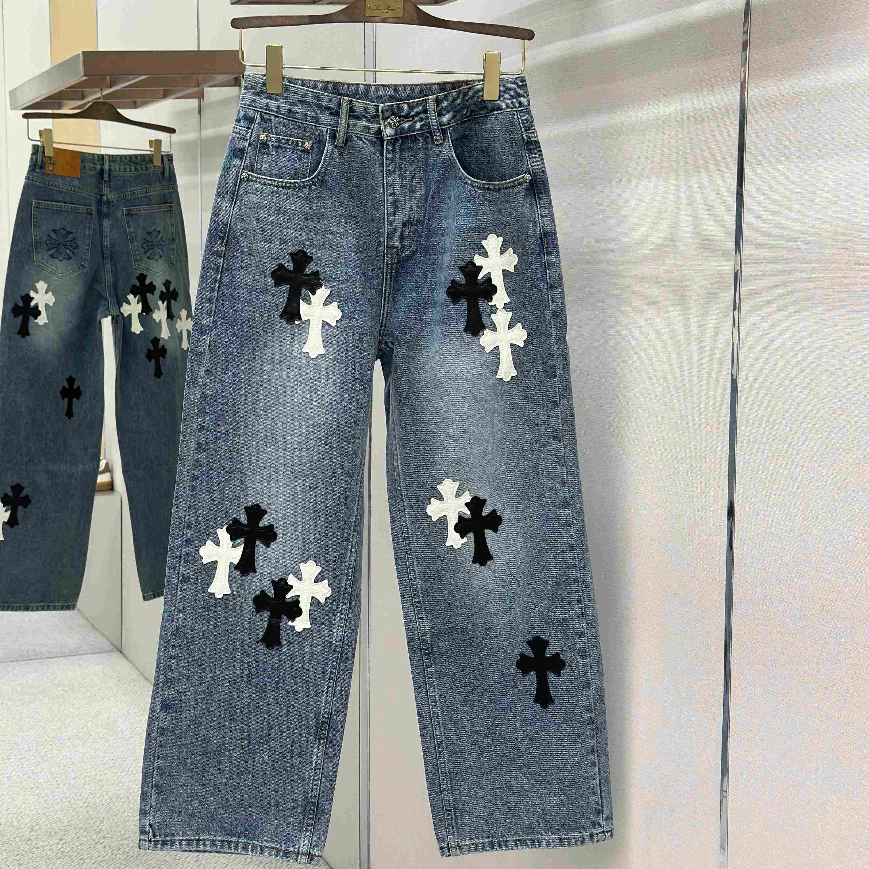 Chrome Hearts Jeans - FashionPlug