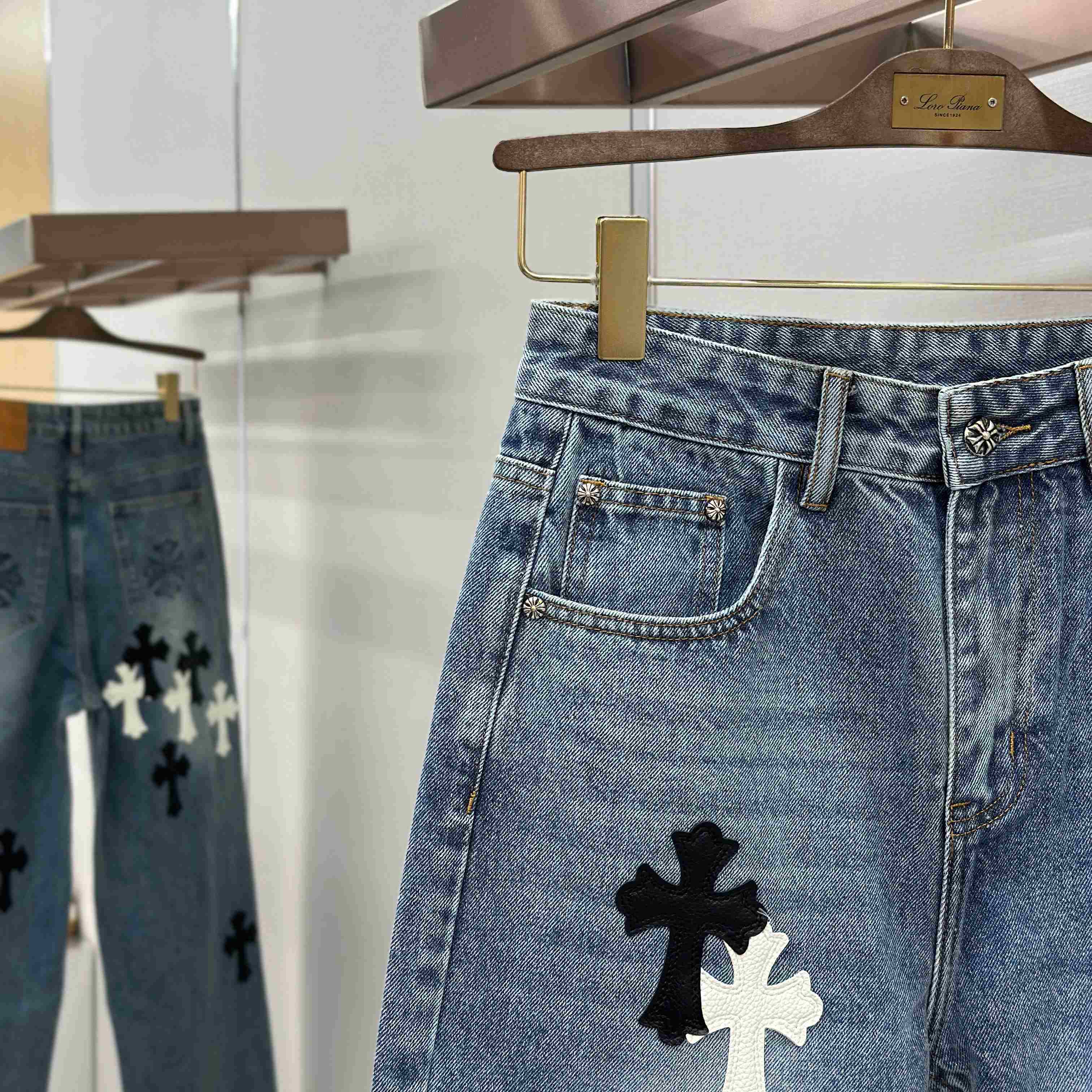 Chrome Hearts Jeans - FashionPlug