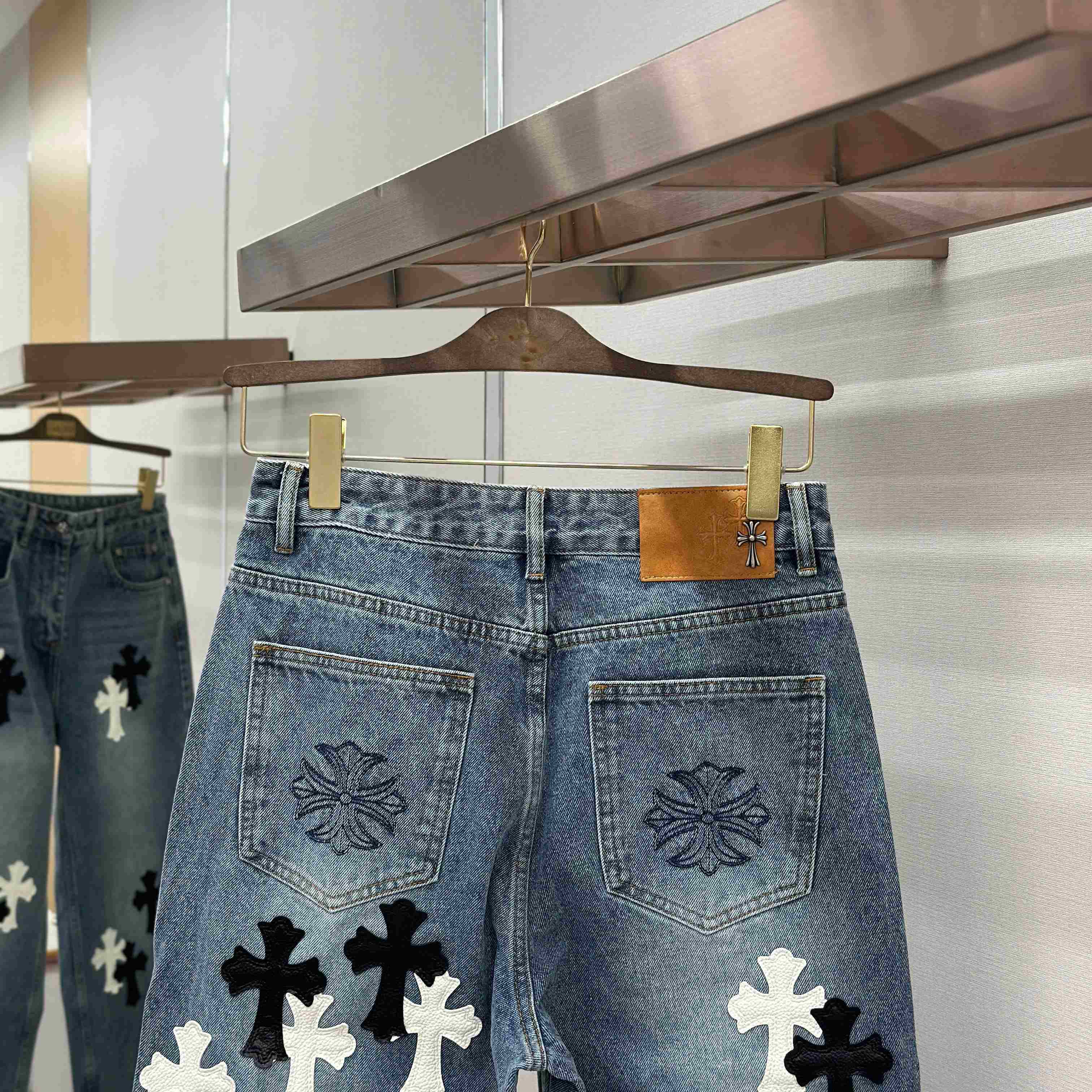 Chrome Hearts Jeans - FashionPlug