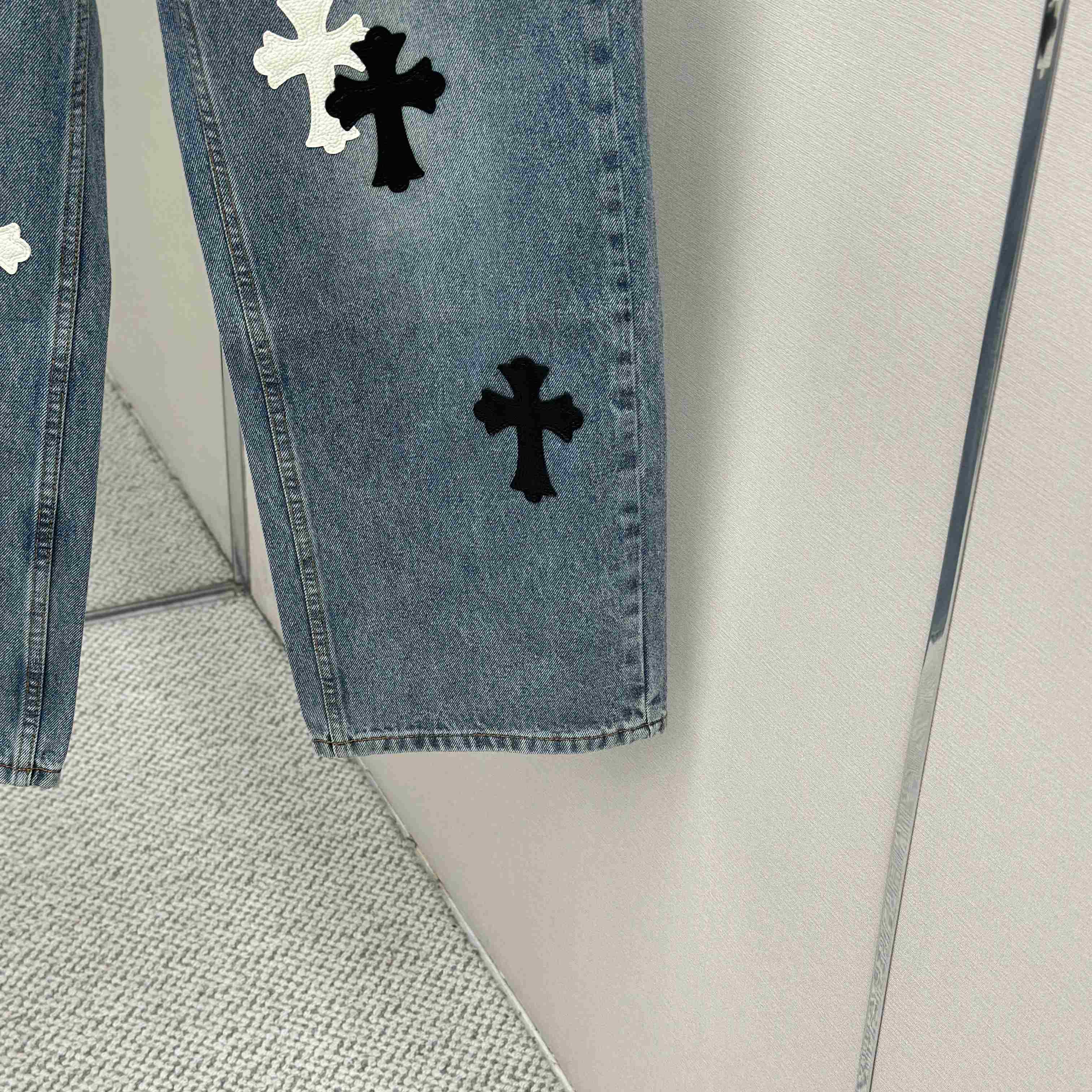 Chrome Hearts Jeans - FashionPlug