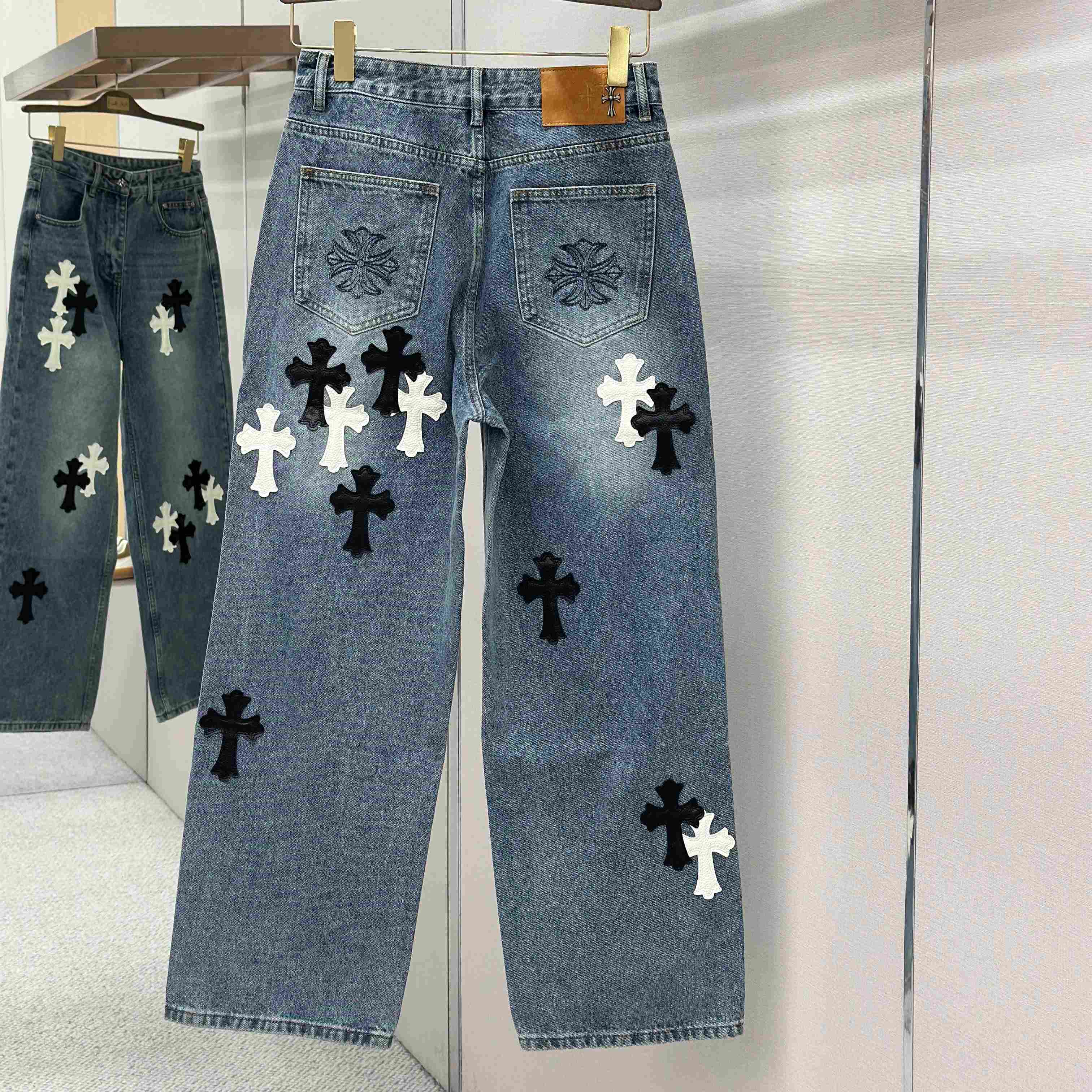 Chrome Hearts Jeans - FashionPlug