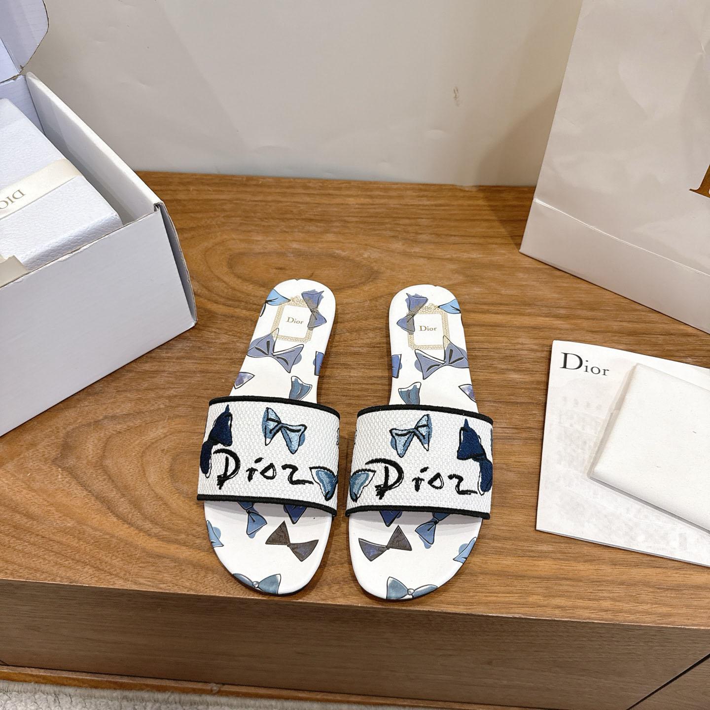 Dior Dioriviera Dway Slide - FashionPlug