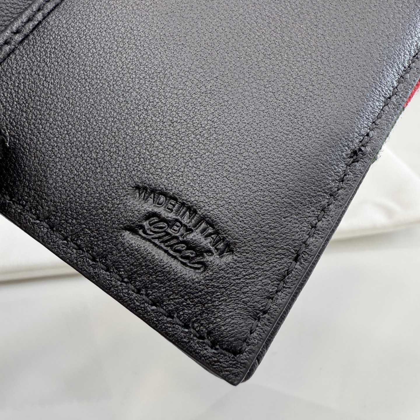 Gucci Web Trademark Card Case - FashionPlug