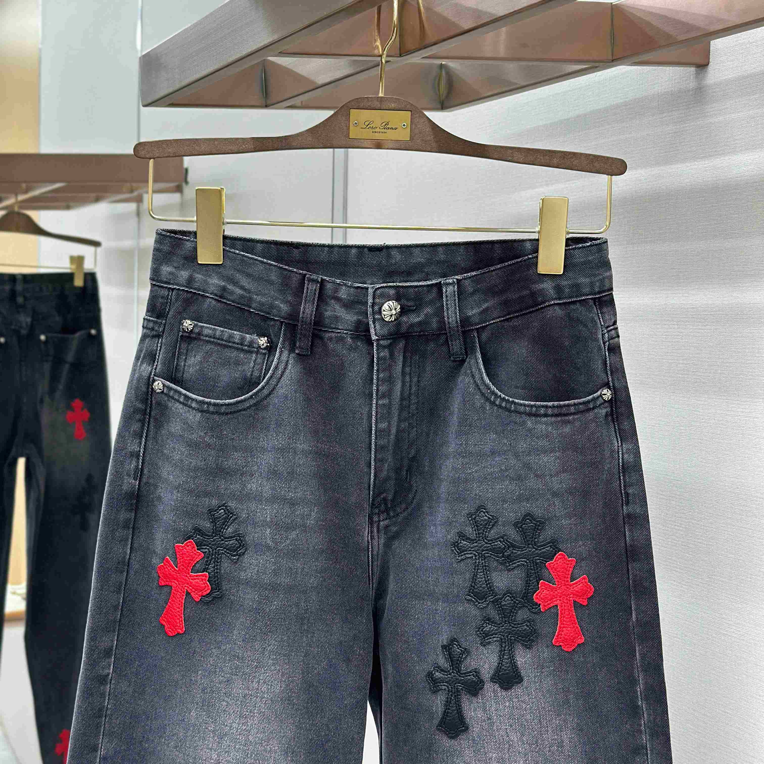Chrome Hearts Jeans - FashionPlug