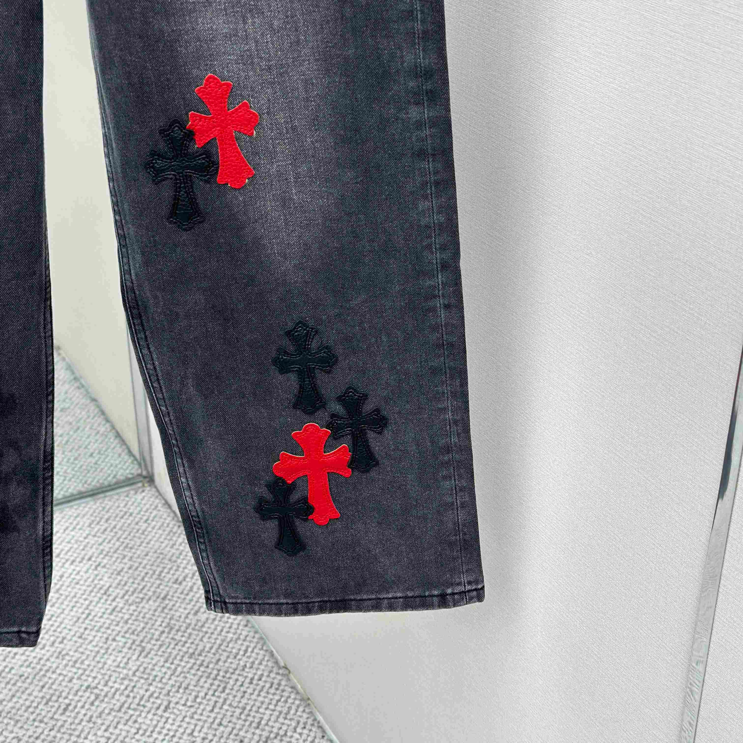 Chrome Hearts Jeans - FashionPlug