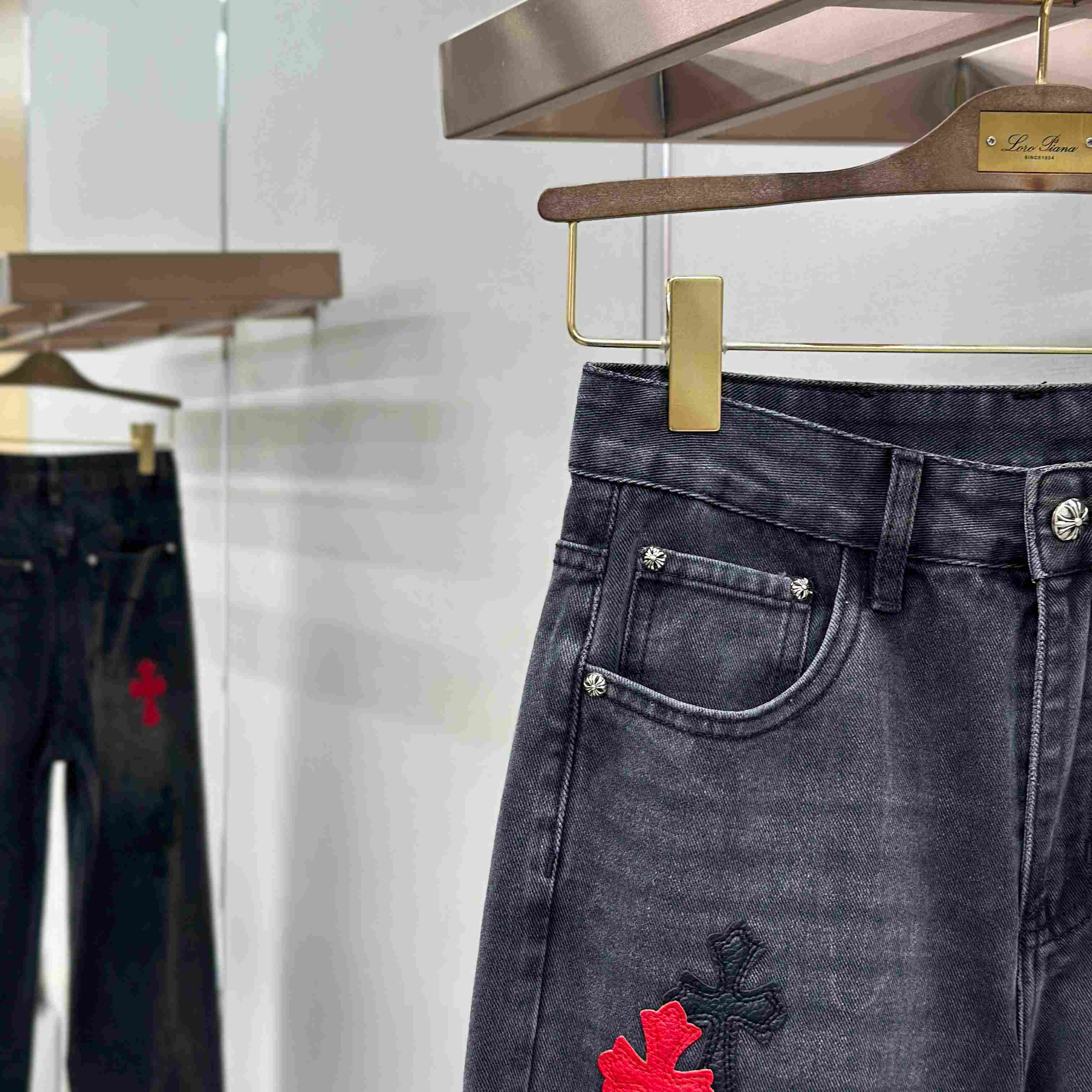 Chrome Hearts Jeans - FashionPlug