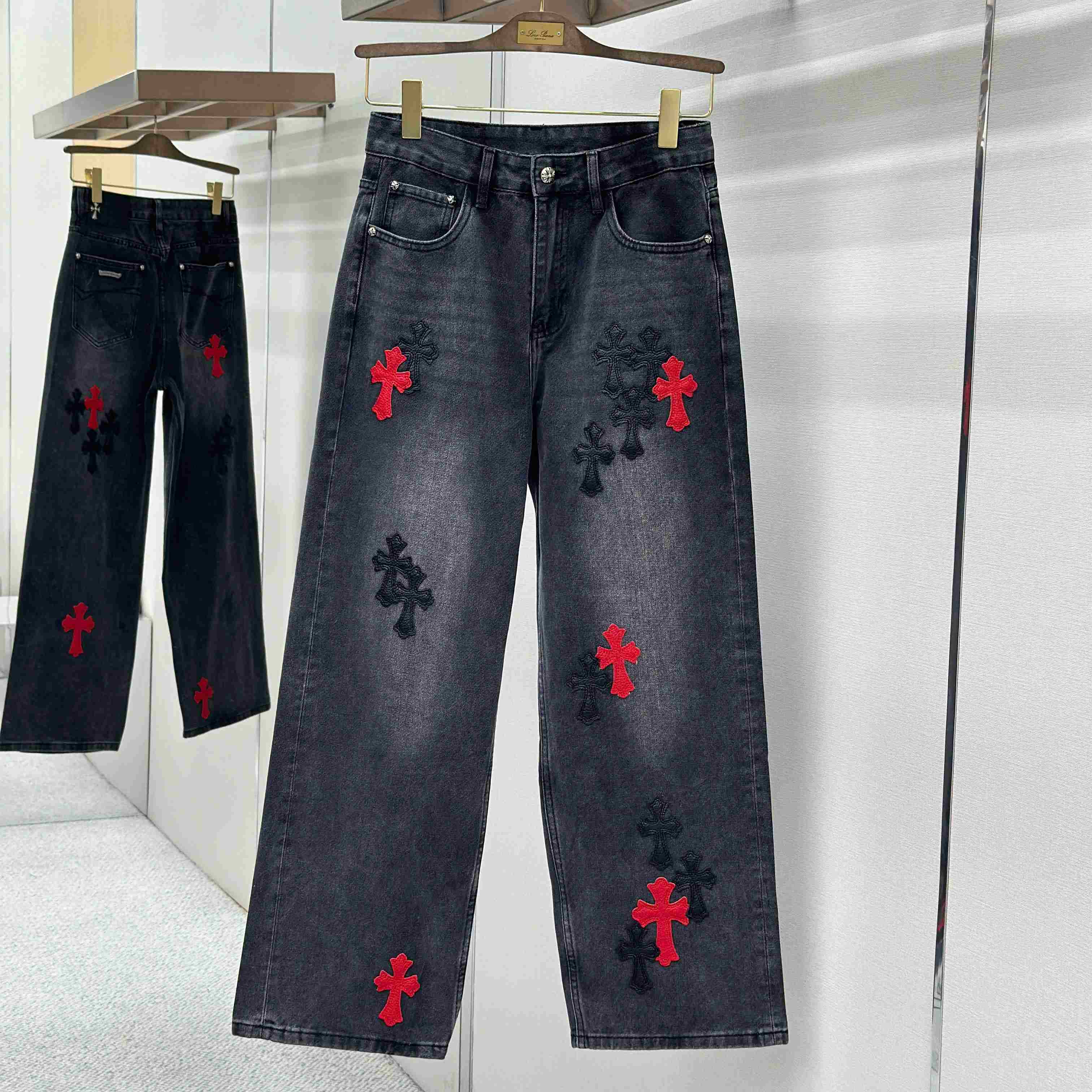 Chrome Hearts Jeans - FashionPlug
