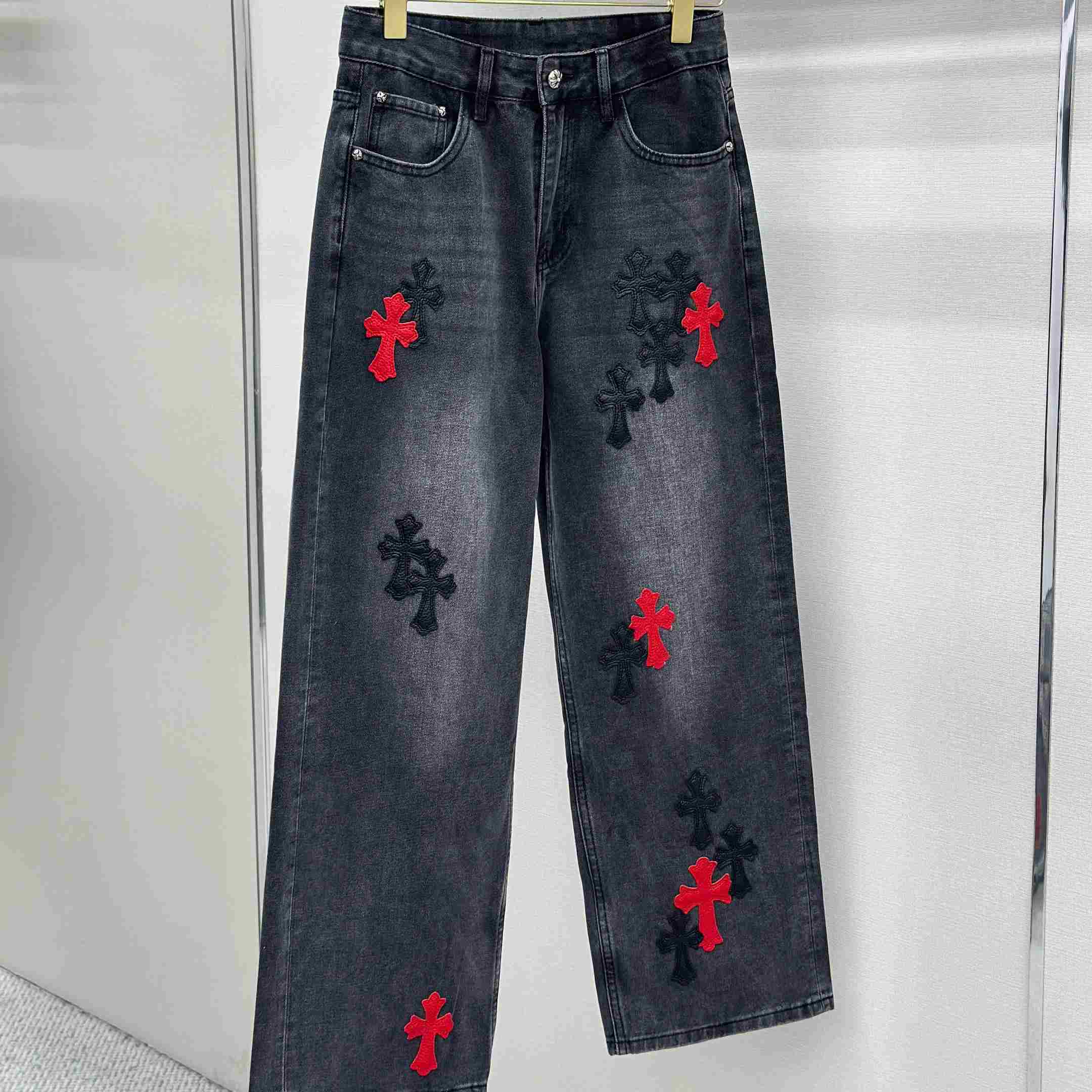 Chrome Hearts Jeans - FashionPlug