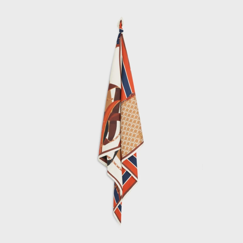 Celine  Square In Silk Twill - FashionPlug