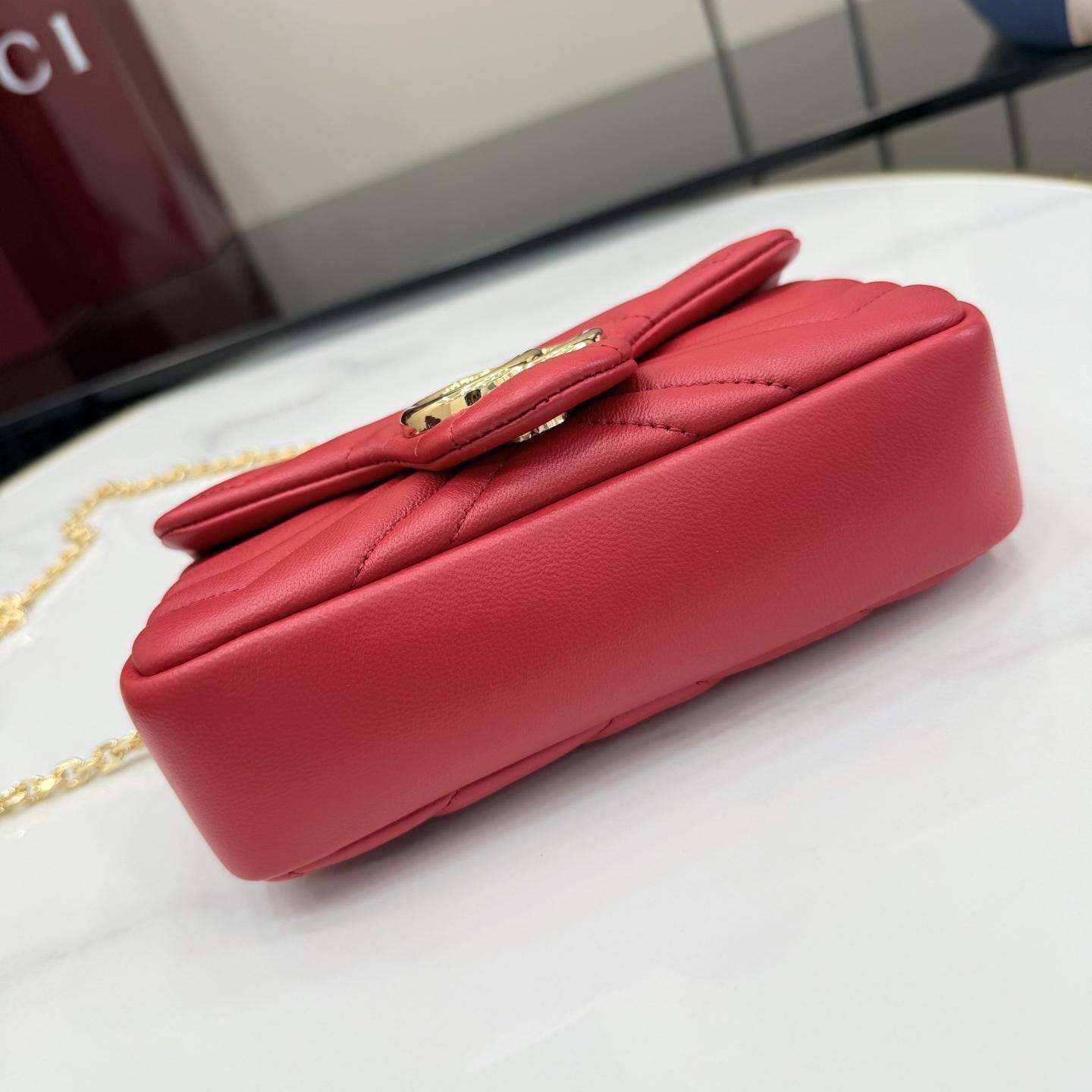Gucci GG Marmont Mini Shoulder Bag - FashionPlug