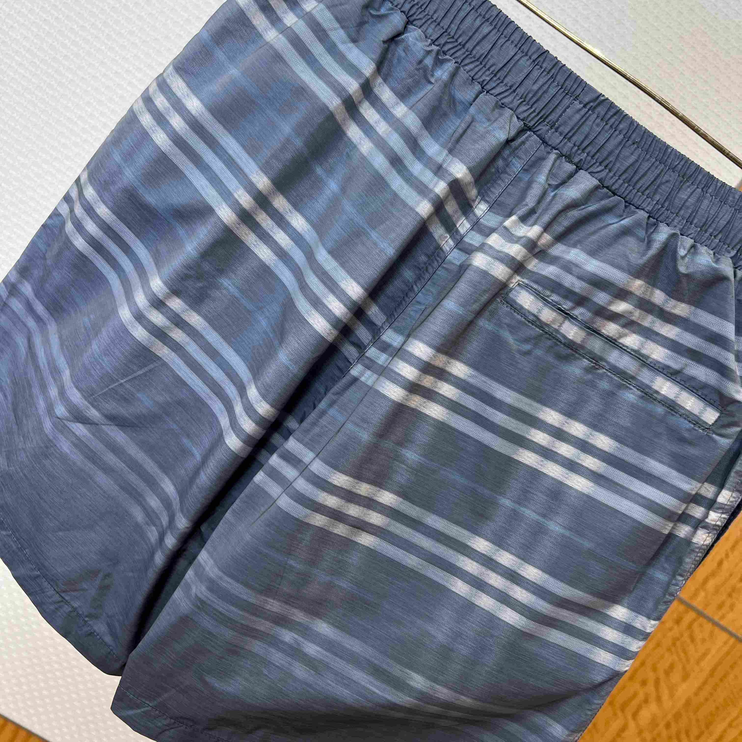 Burberry Gradient Check Swim Shorts - FashionPlug