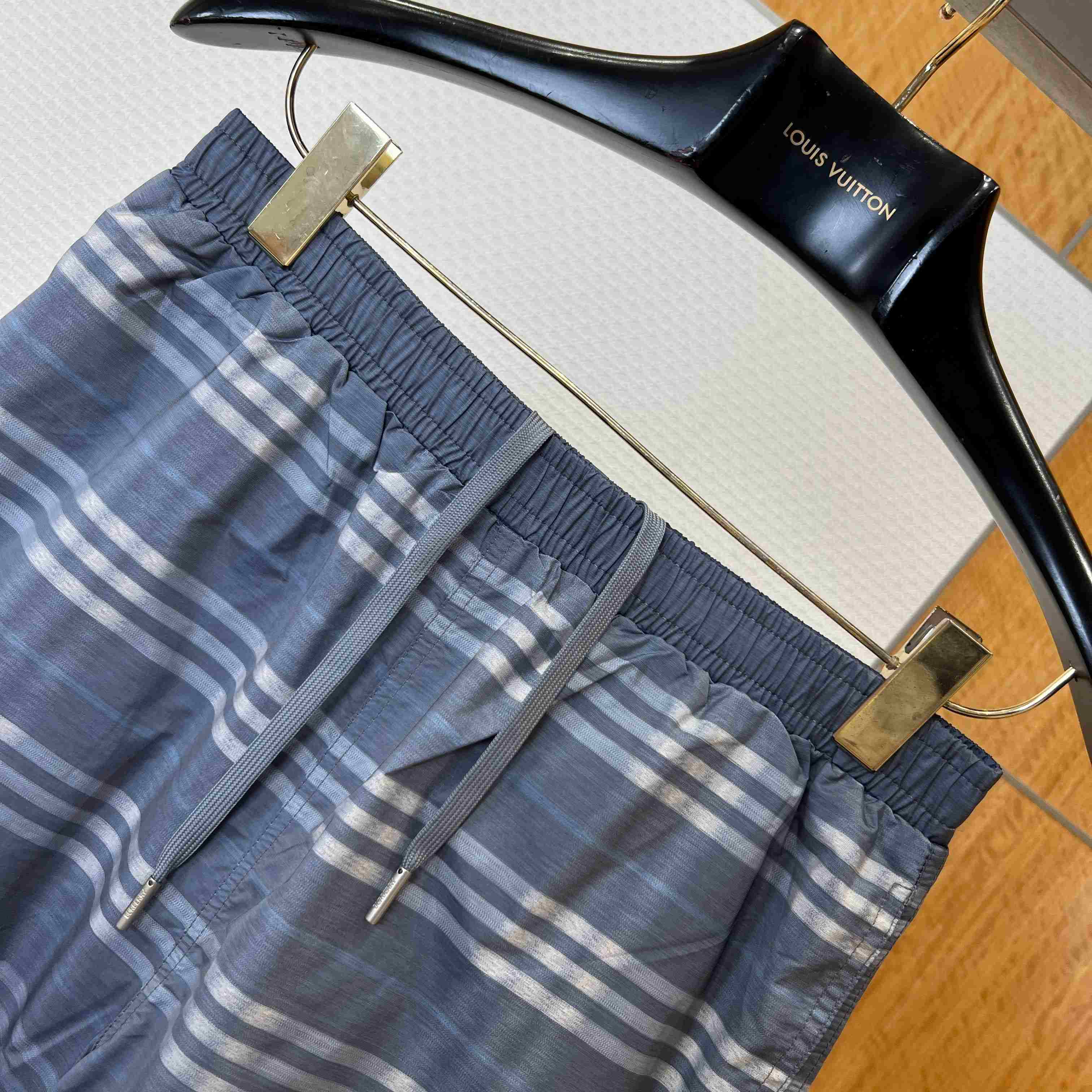 Burberry Gradient Check Swim Shorts - FashionPlug