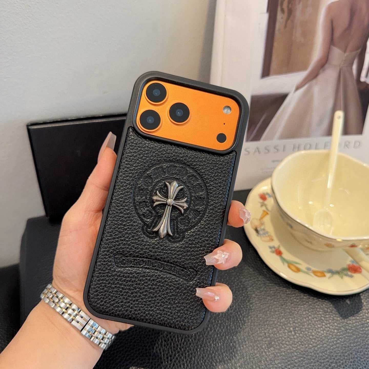 Chrome Heart Phone Case  - FashionPlug