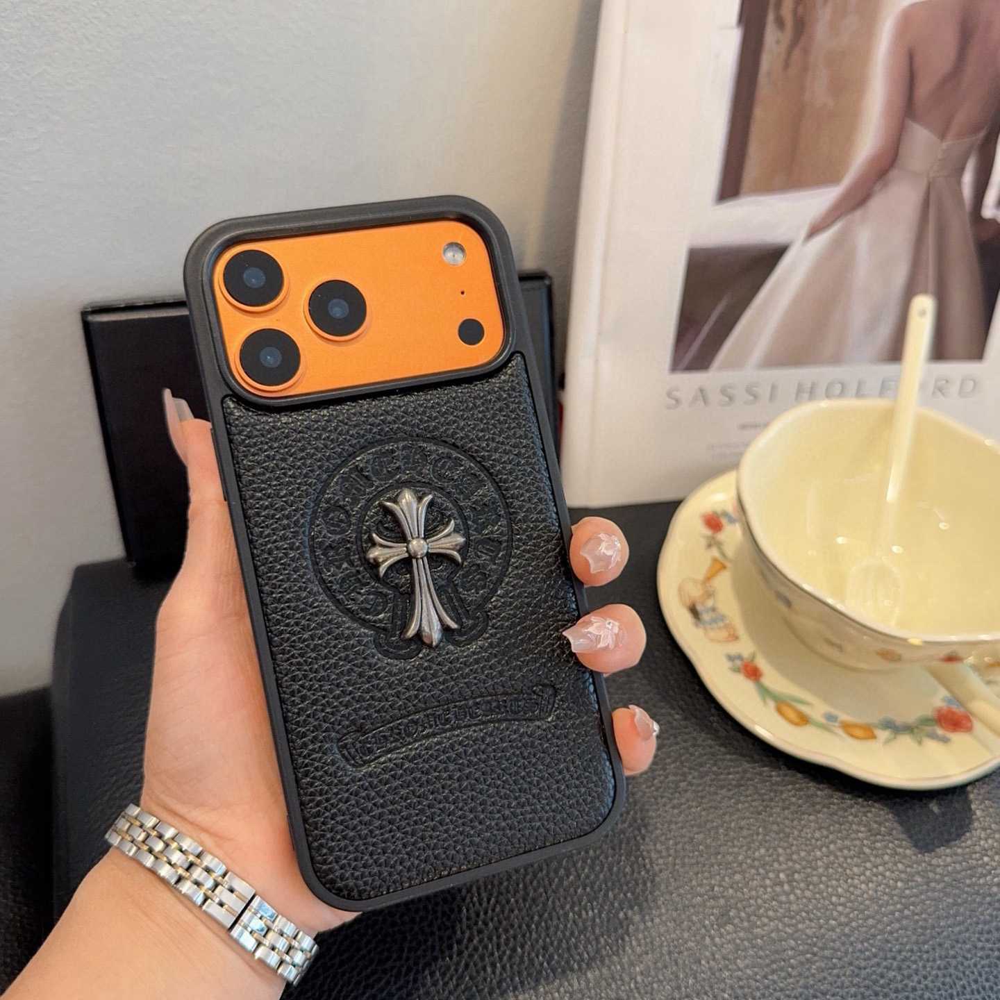 Chrome Heart Phone Case  - FashionPlug