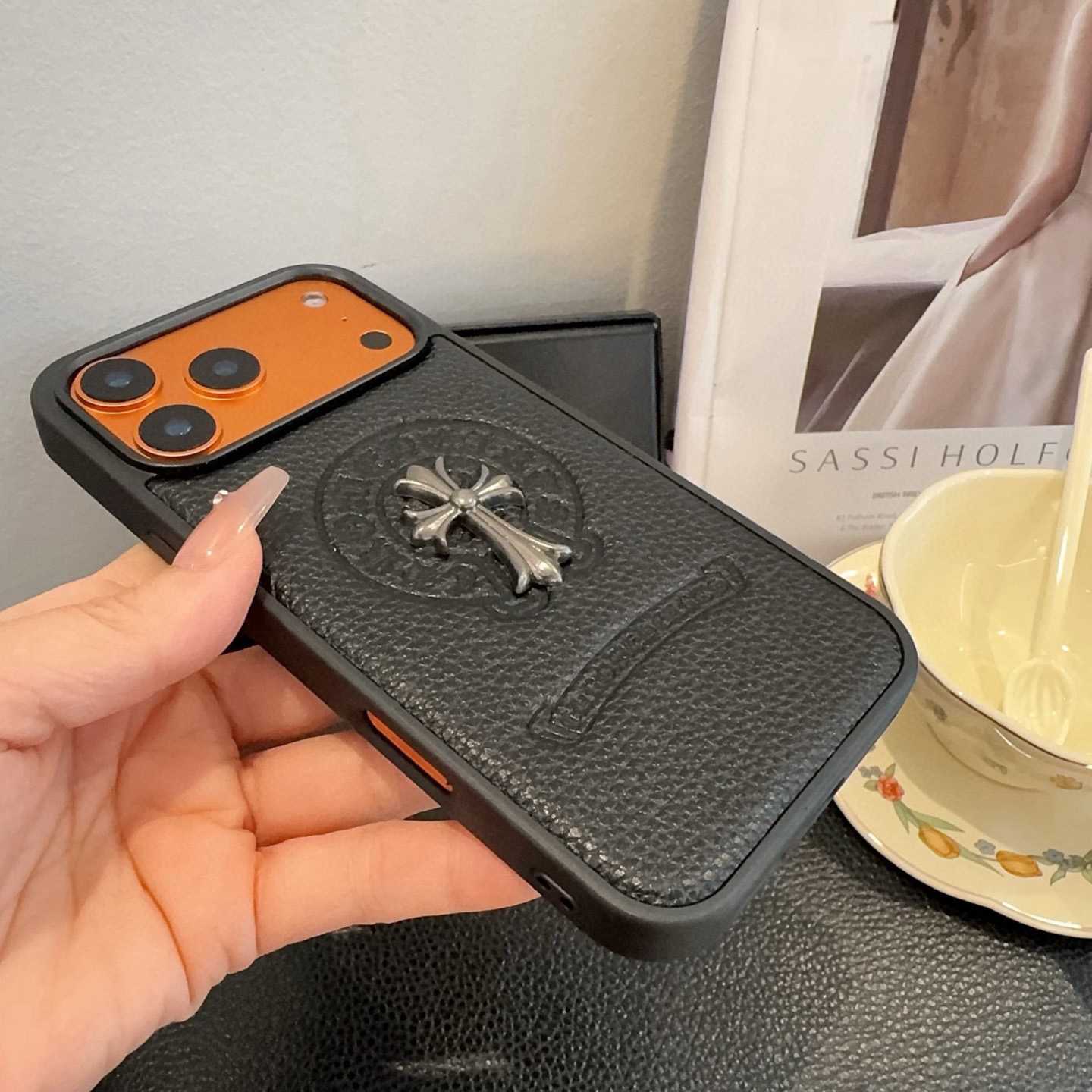 Chrome Heart Phone Case  - FashionPlug