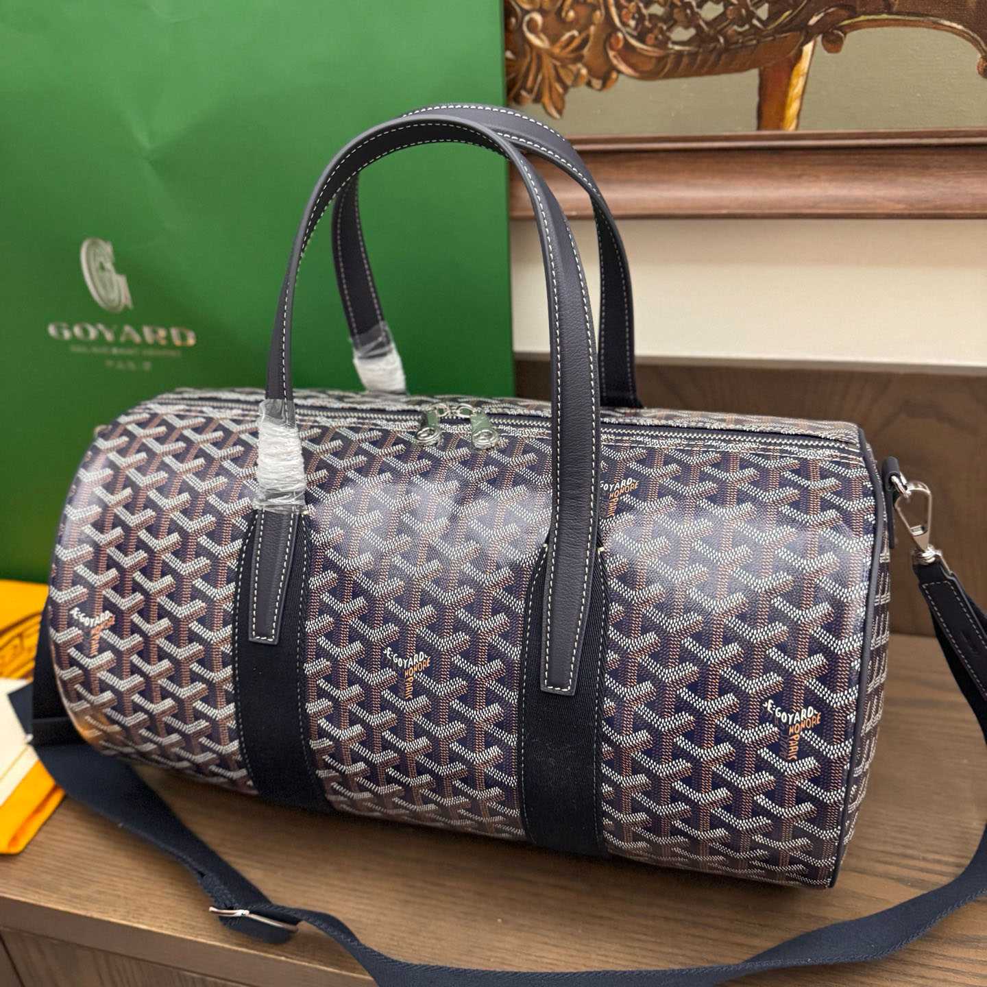 Goyard Barrel 40 Sports Bag - FashionPlug