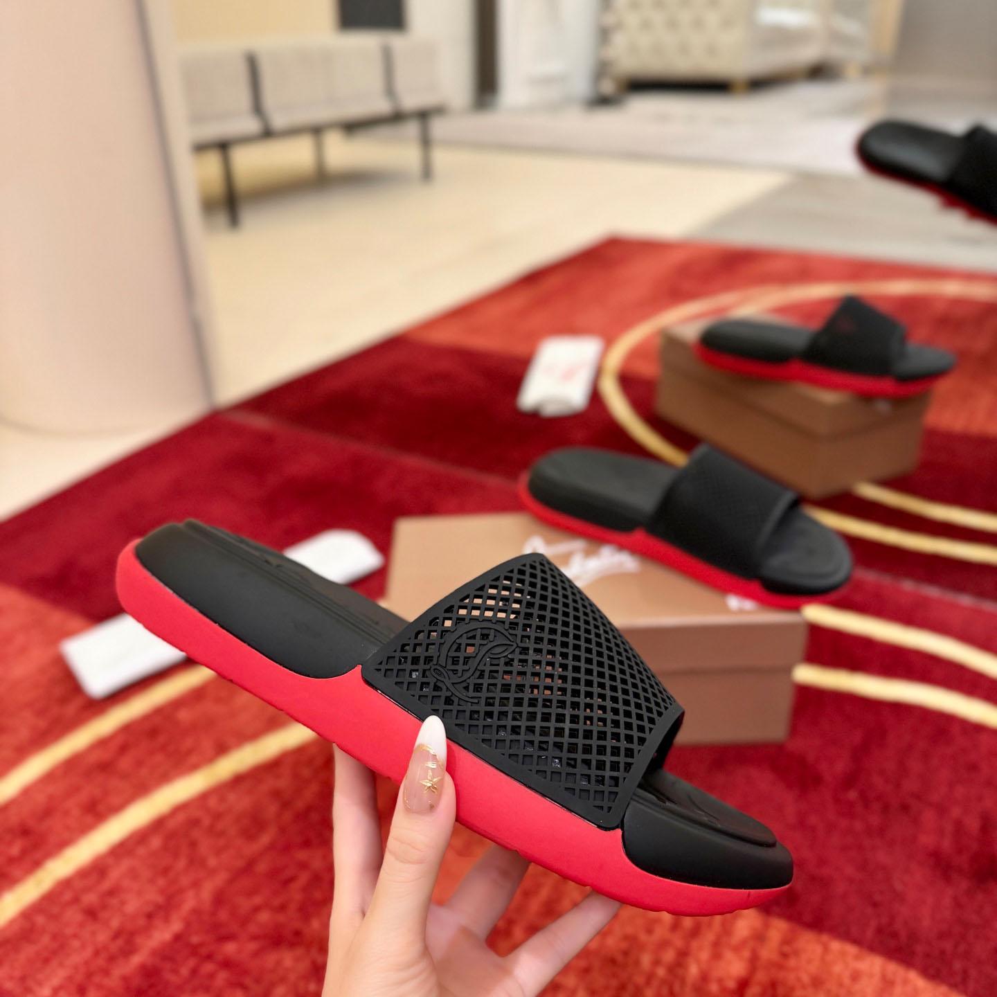 Christian Louboutin Zakouski Mules - FashionPlug