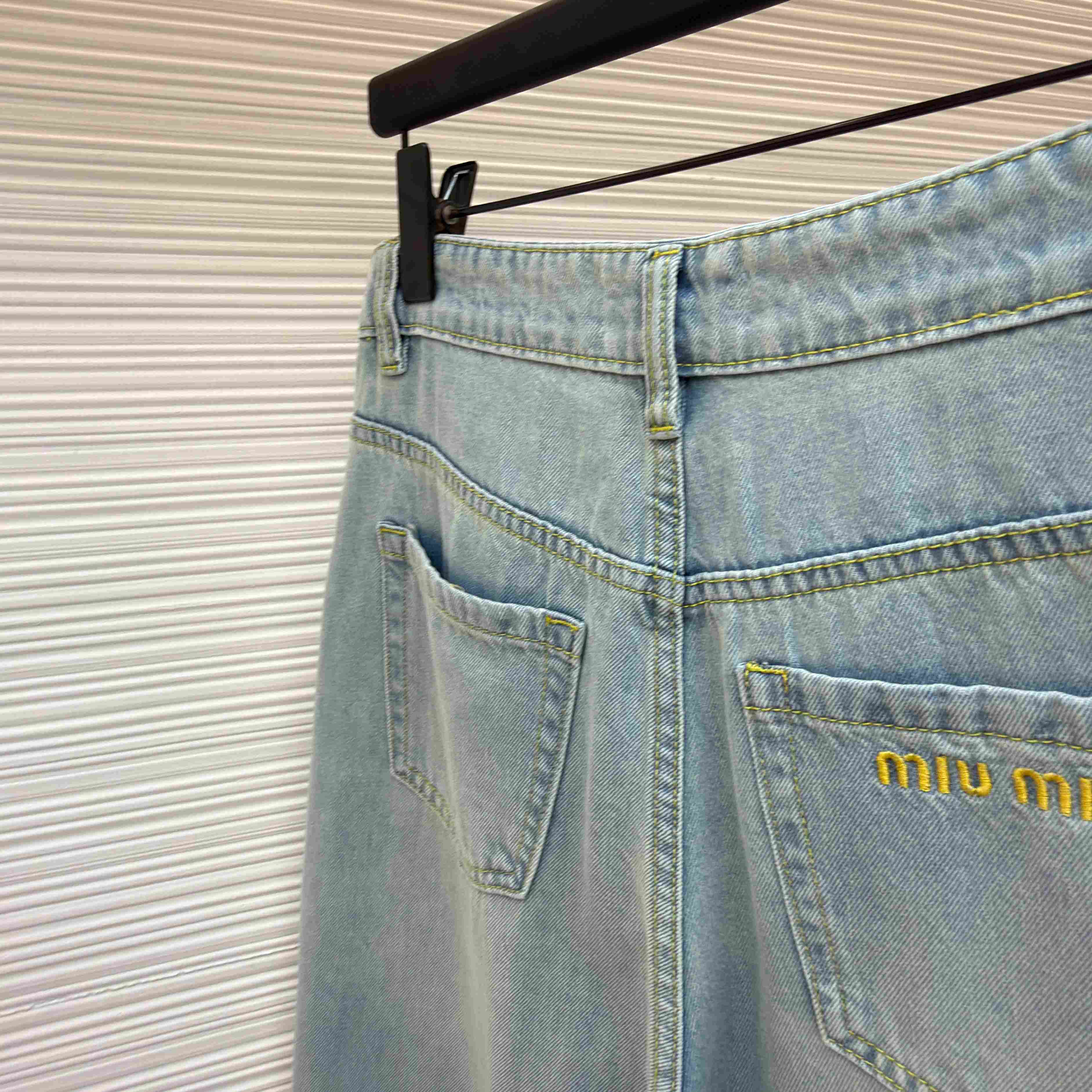 Miu Miu Denim Jeans - FashionPlug