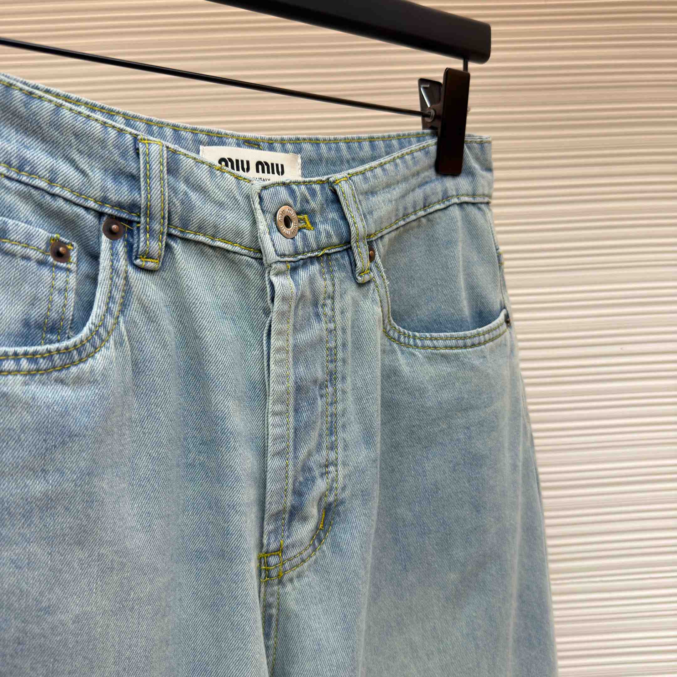Miu Miu Denim Jeans - FashionPlug
