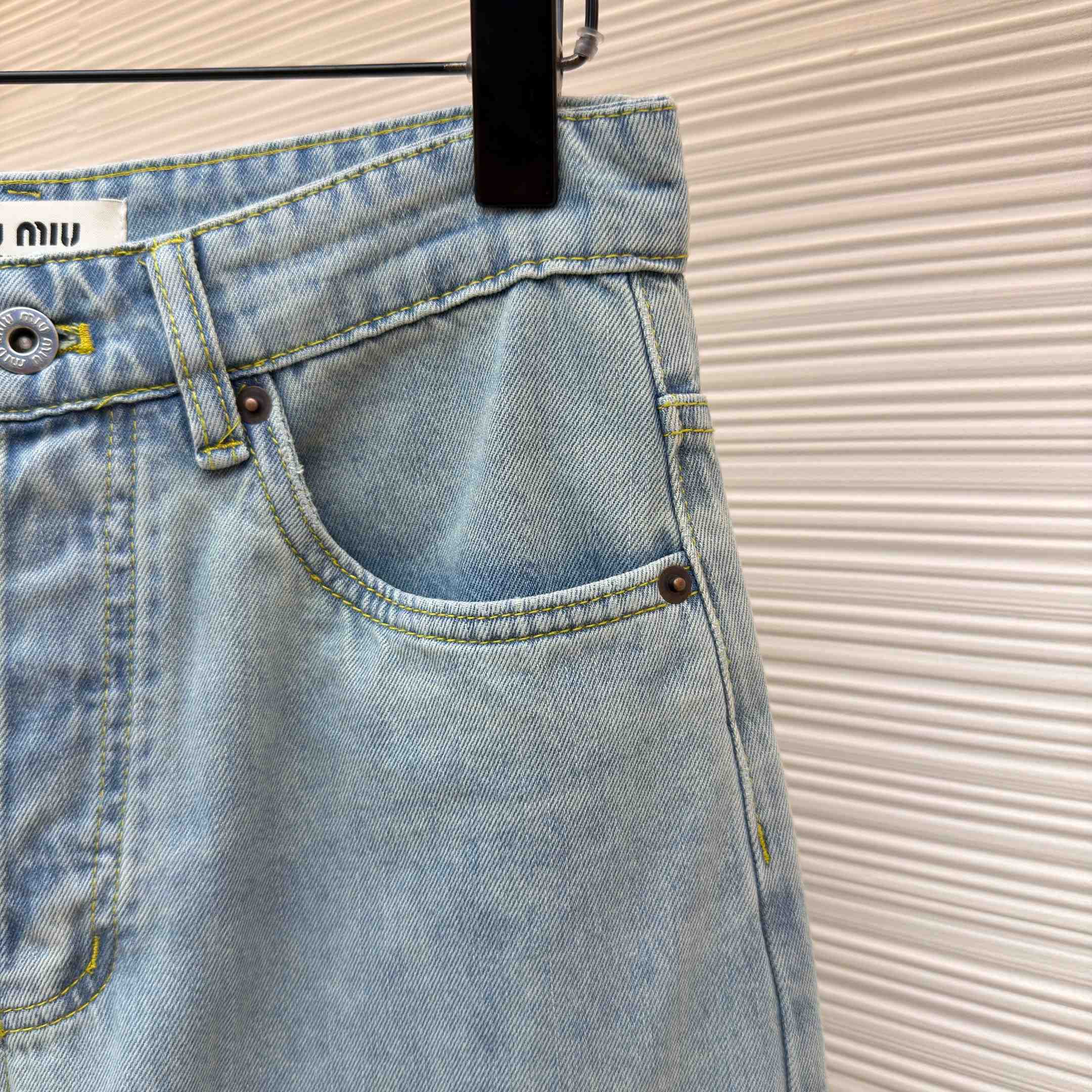 Miu Miu Denim Jeans - FashionPlug